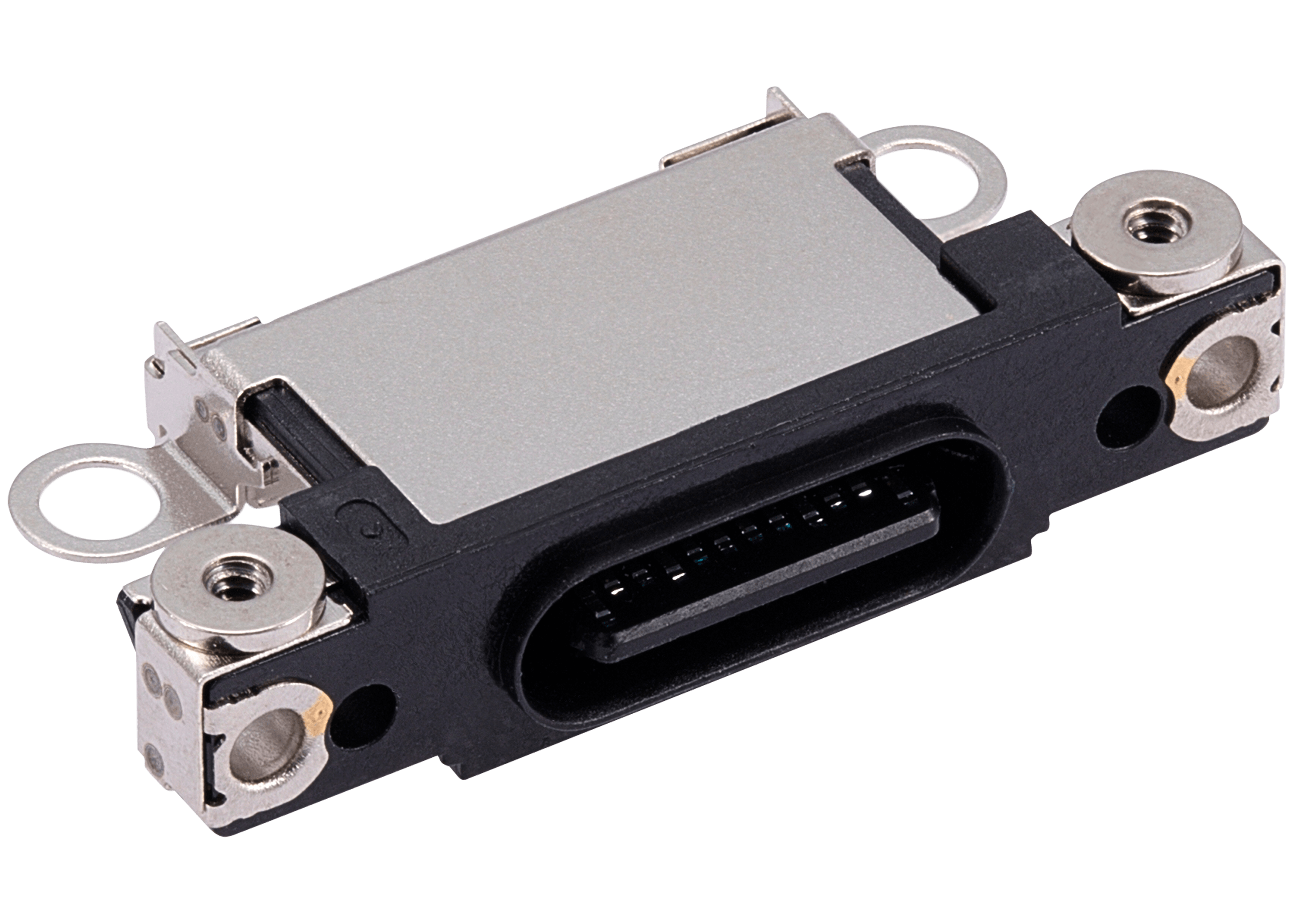 Charging Port Only For iPhone 15 / 15 Plus (Black) (10 Pack) - Image 8