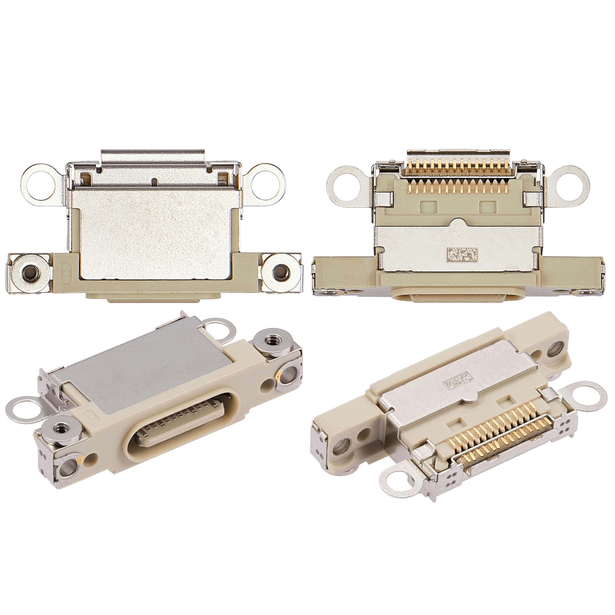 Charging Port Only For iPhone 15 / 15 Plus (Yellow) (10 Pack) - Image 7