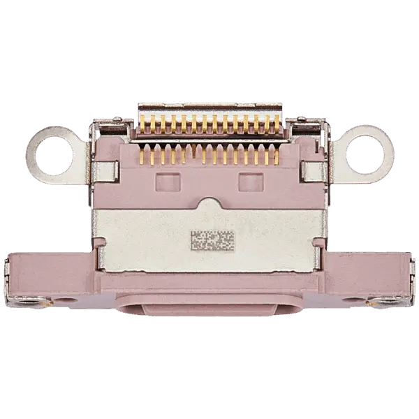Charging Port Only For iPhone 15 / 15 Plus (Pink) (10 Pack)