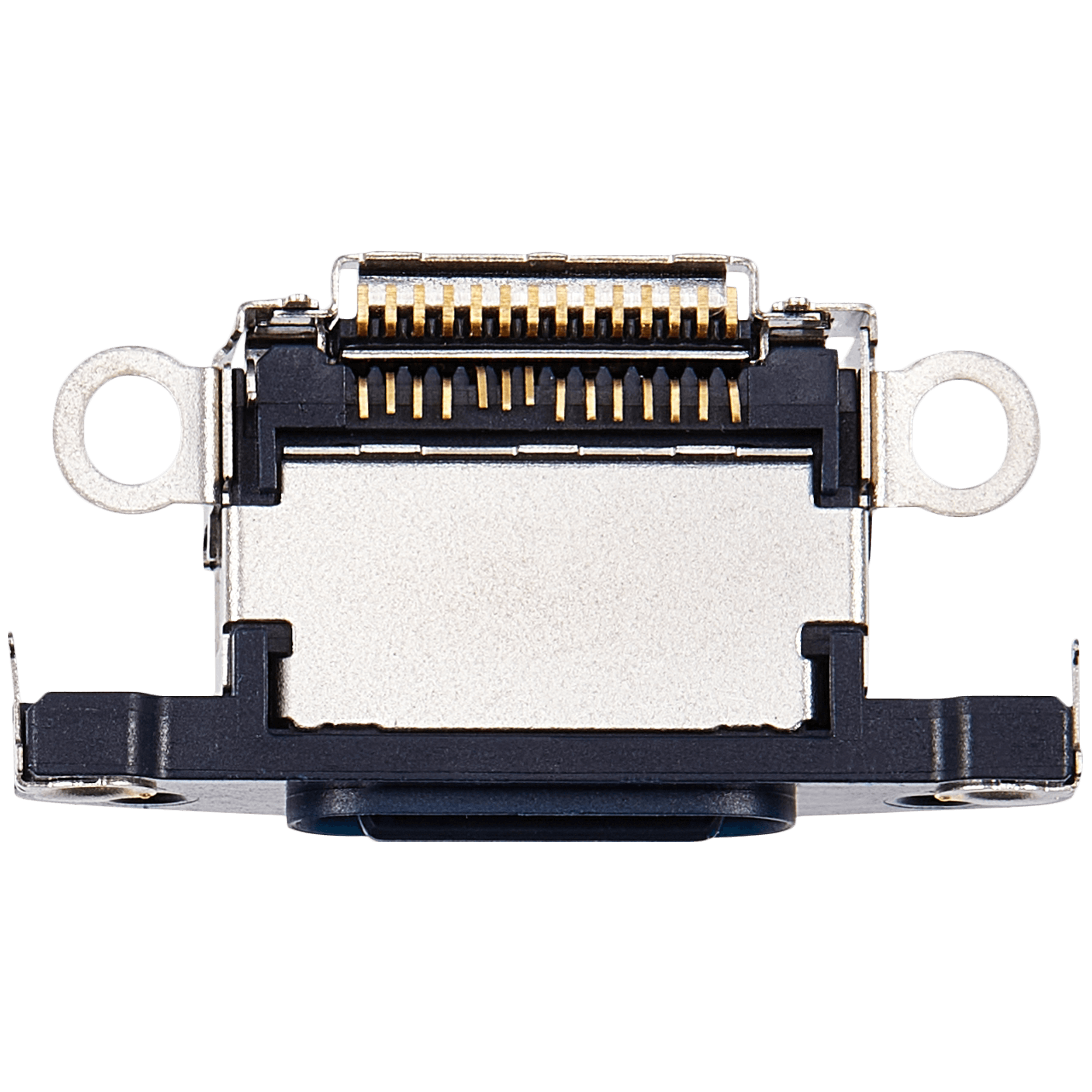 Charging Port Only For iPhone 15 Pro / 15 Pro Max (Blue Titanium) (10 Pack) - Image 2