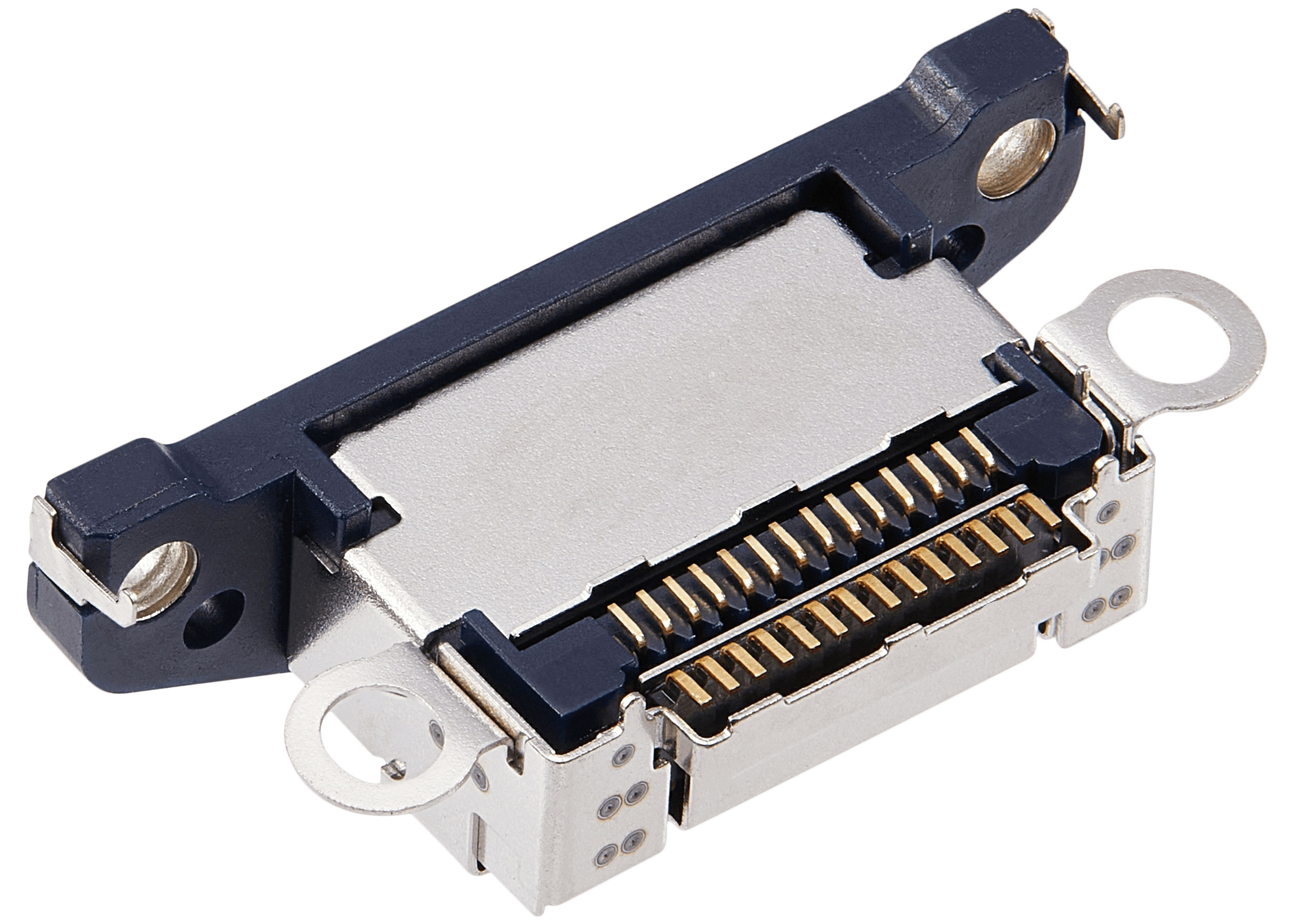 Charging Port Only For iPhone 15 Pro / 15 Pro Max (Blue Titanium) (10 Pack) - Image 10