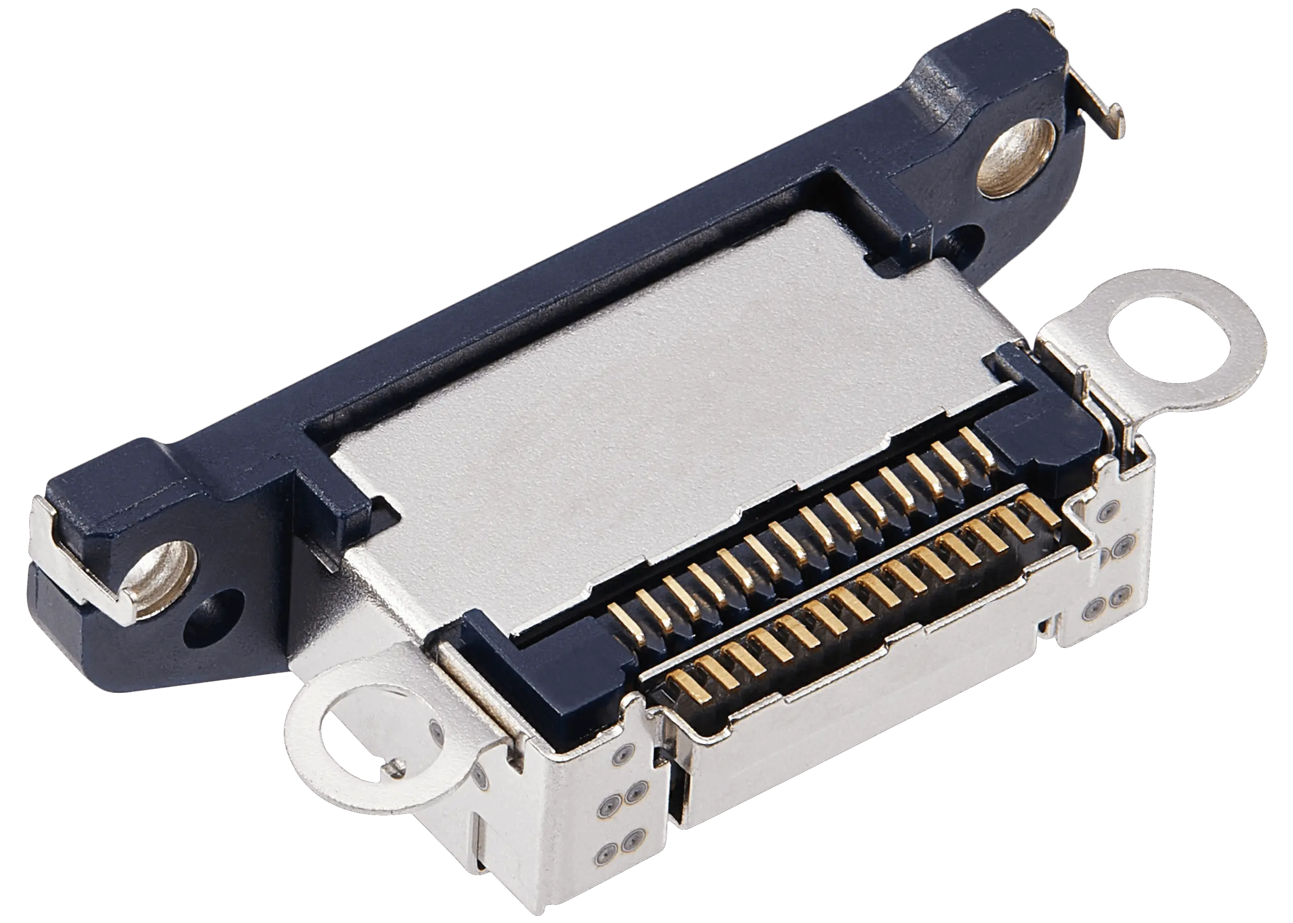 Charging Port Only For iPhone 15 Pro / 15 Pro Max (Blue Titanium) (10 Pack) - Image 5