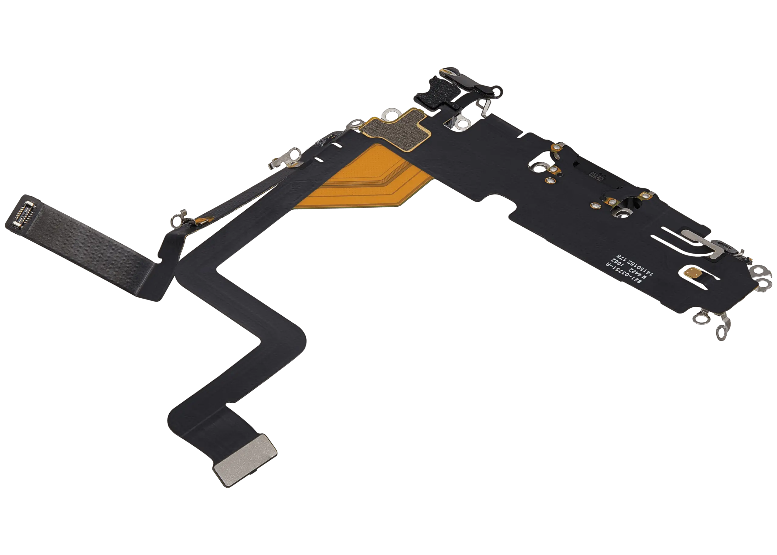 Charging Port Flex Cable For iPhone 14 Pro (Used OEM Pull) (Space Black) - Image 9