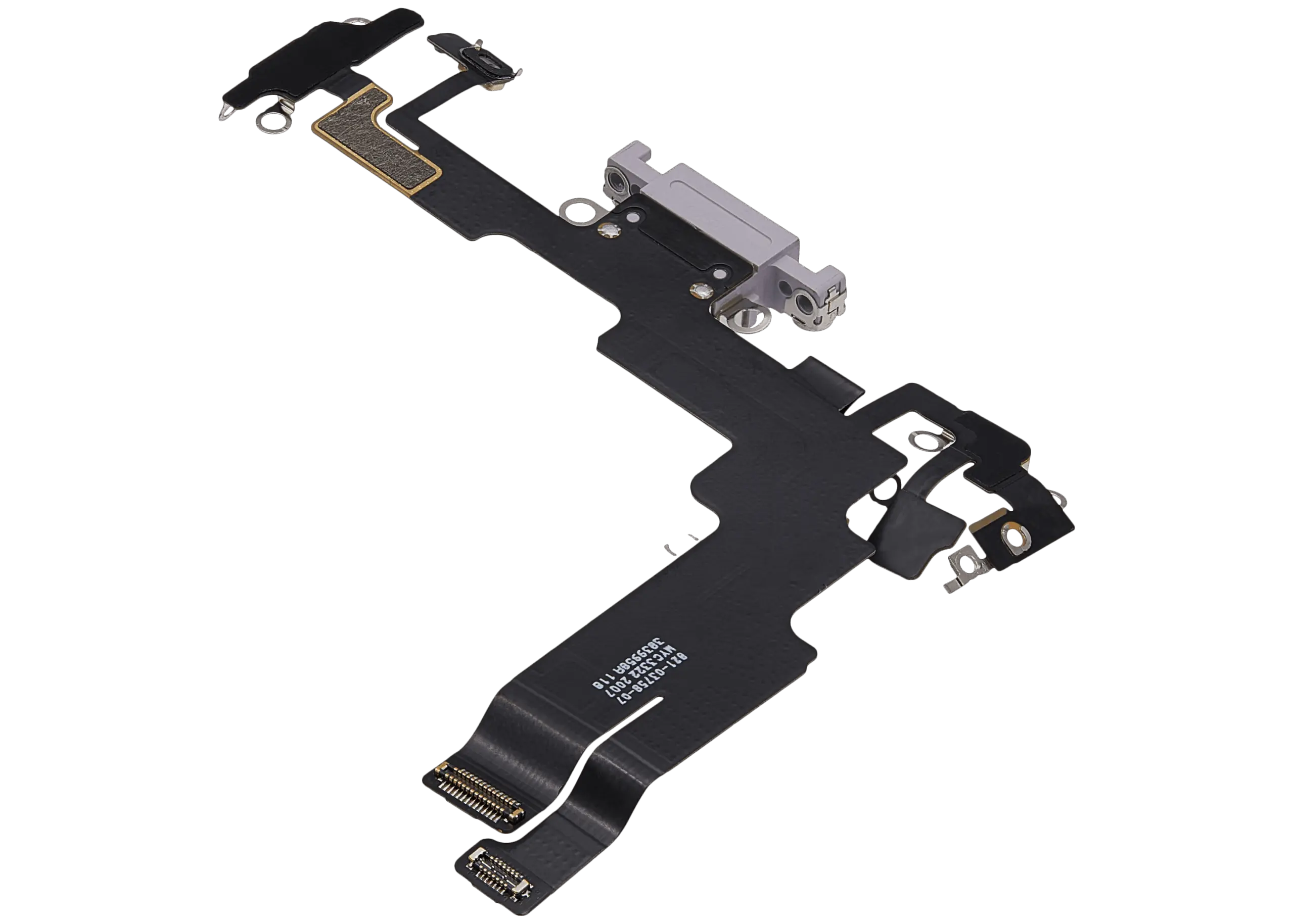 Charging Port Flex Cable For iPhone 14 (Used OEM Pull) (Purple) - Image 8