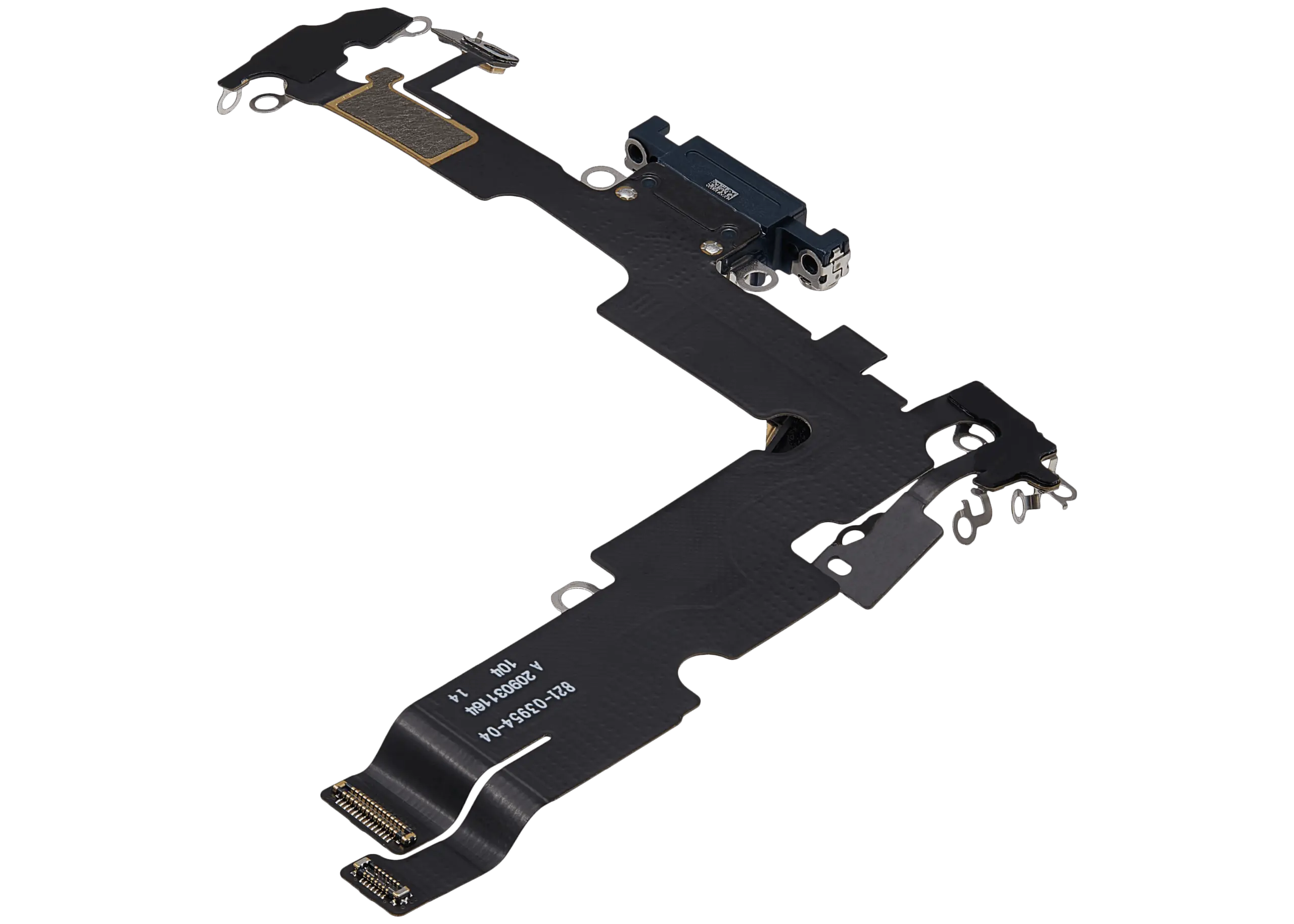 Charging Port Flex Cable For iPhone 14 Plus (Used OEM Pull) (Midnight) - Image 7