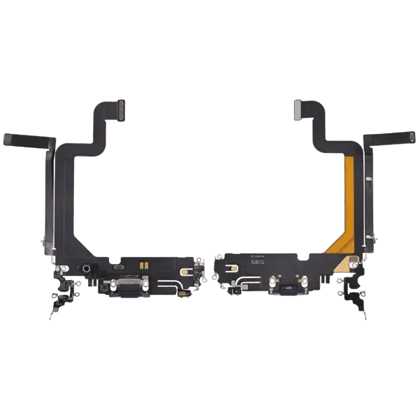 Charging Port Flex Cable For iPhone 14 Pro Max (Used OEM Pull) (Deep Purple)