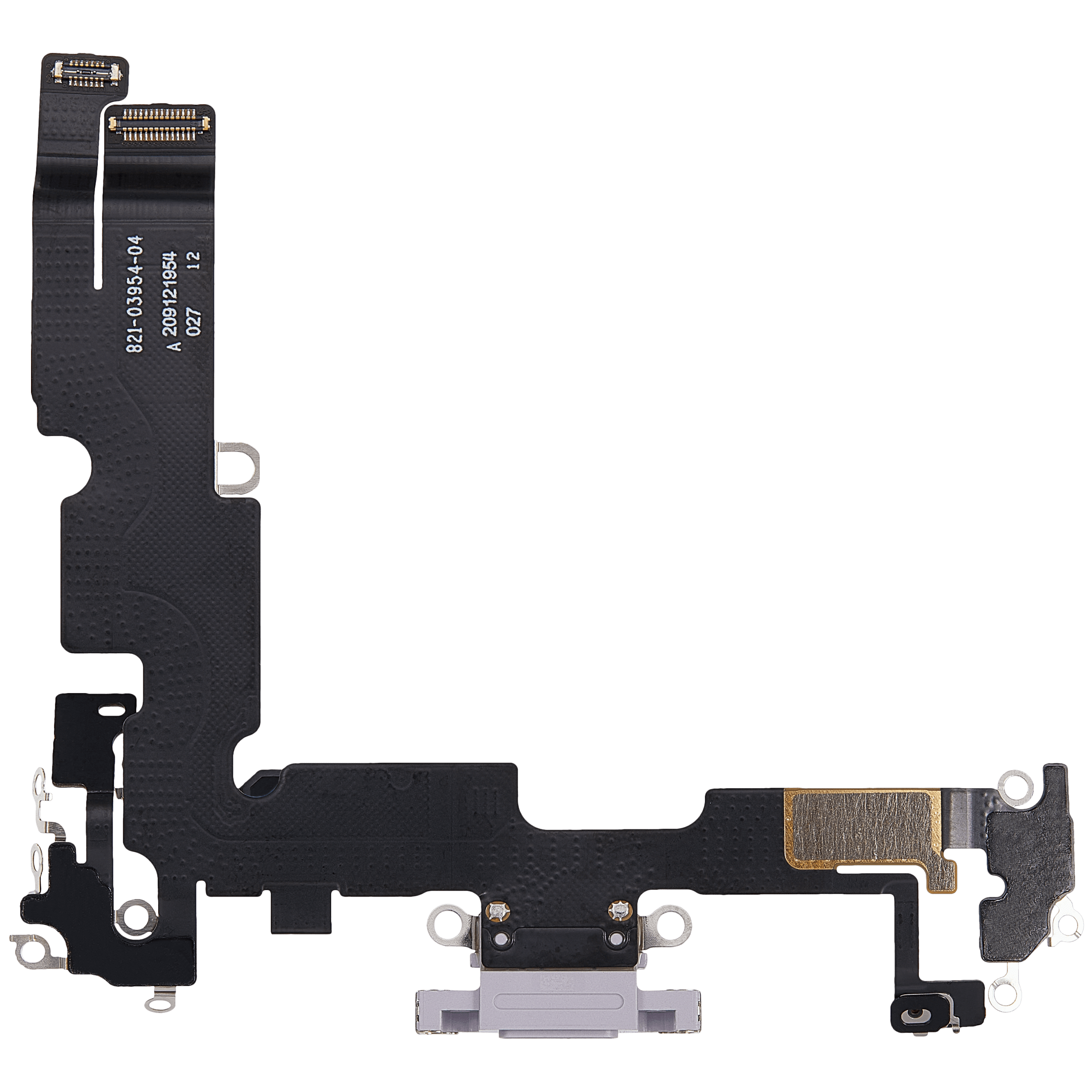 Charging Port Flex Cable For iPhone 14 Plus (Used OEM Pull) (Purple) - Image 2