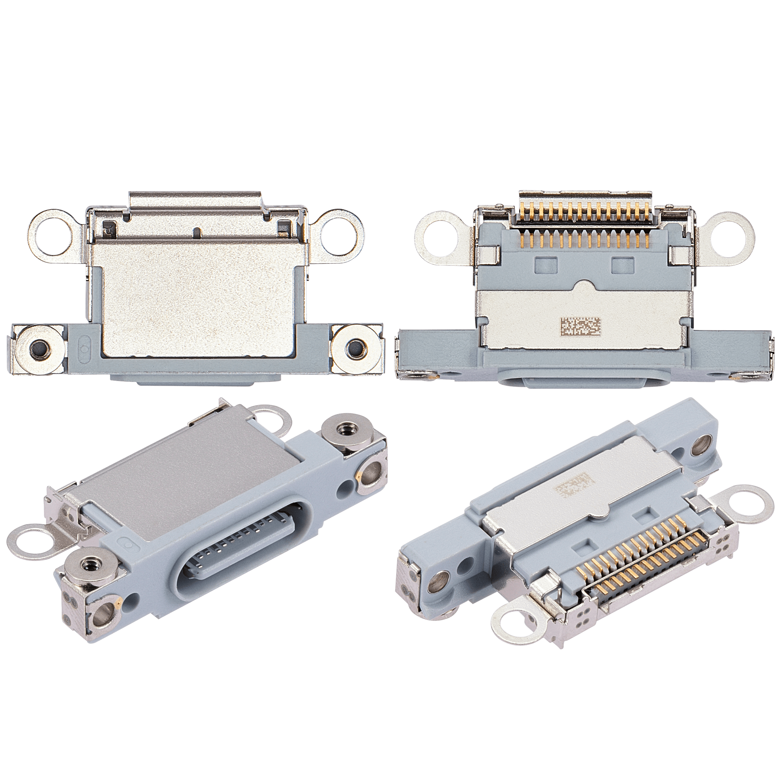 Charging Port Only For iPhone 15 / 15 Plus (Blue) (10 Pack) - Image 7