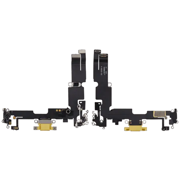 Charging Port Flex Cable For iPhone 14 Plus (Used OEM Pull) (Yellow)