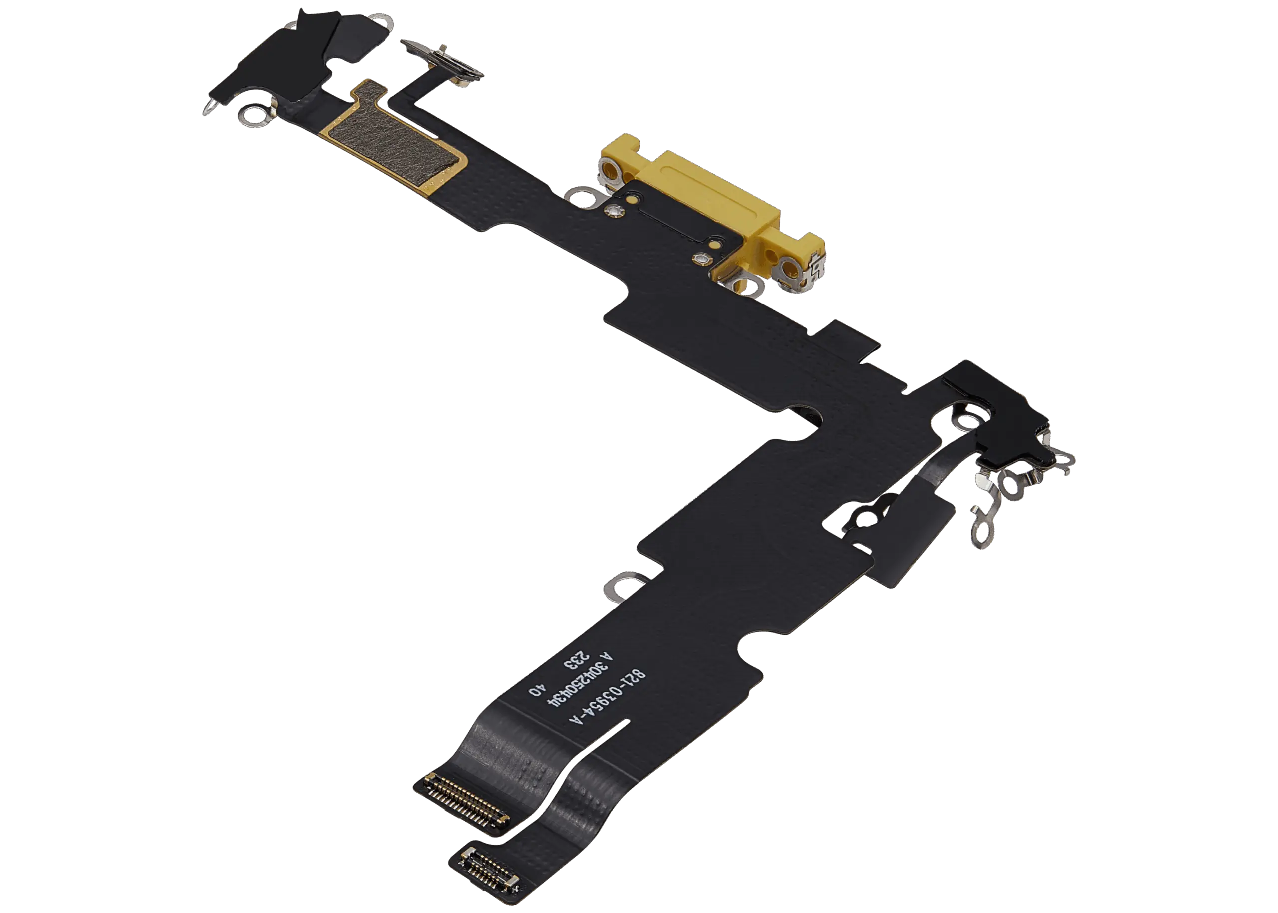 Charging Port Flex Cable For iPhone 14 Plus (Used OEM Pull) (Yellow) - Image 3