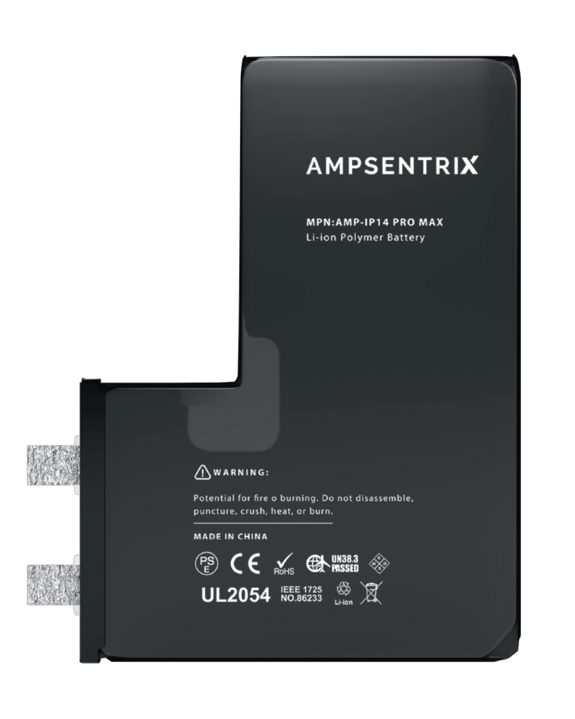 Replacement Battery For IPhone 14 Pro Max (Spot Welding Required) (AmpSentrix Core Extended) - Image 11