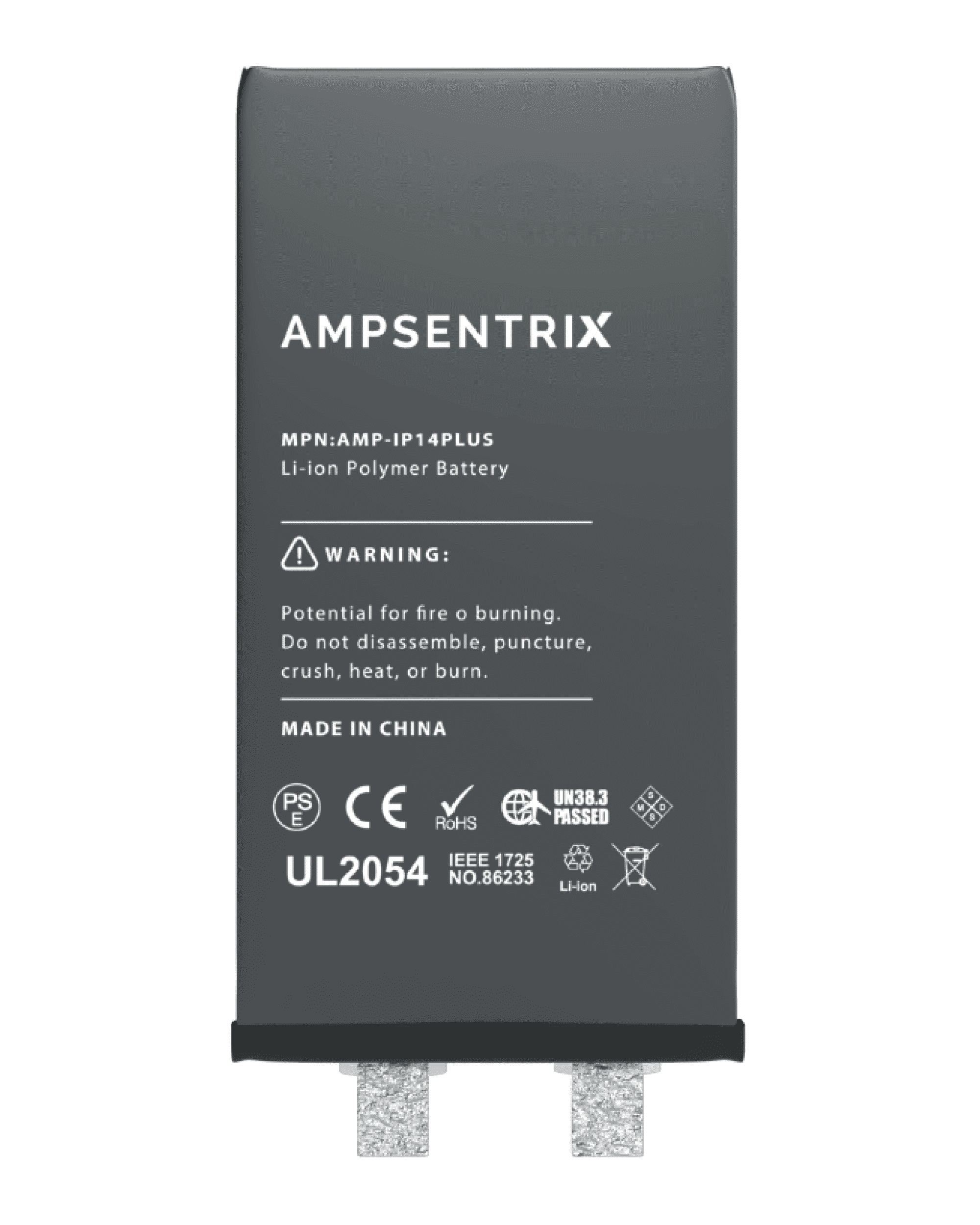 Replacement Battery Core For iPhone 14 Plus (Spot Welding Required) (AmpSentrix Core) - Image 3