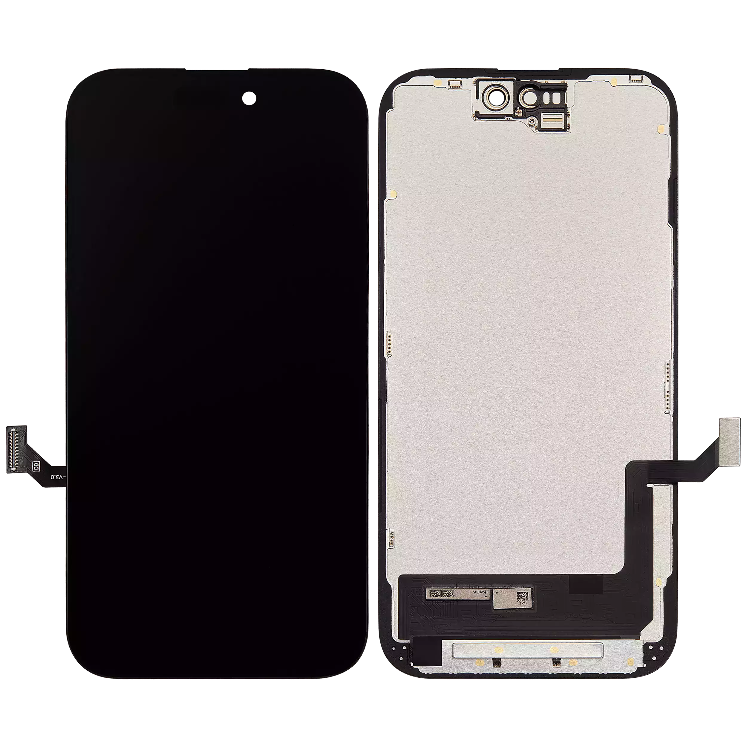 OLED Assembly For iPhone 15 (Aftermarket Pro: XO7 Soft) - Image 12