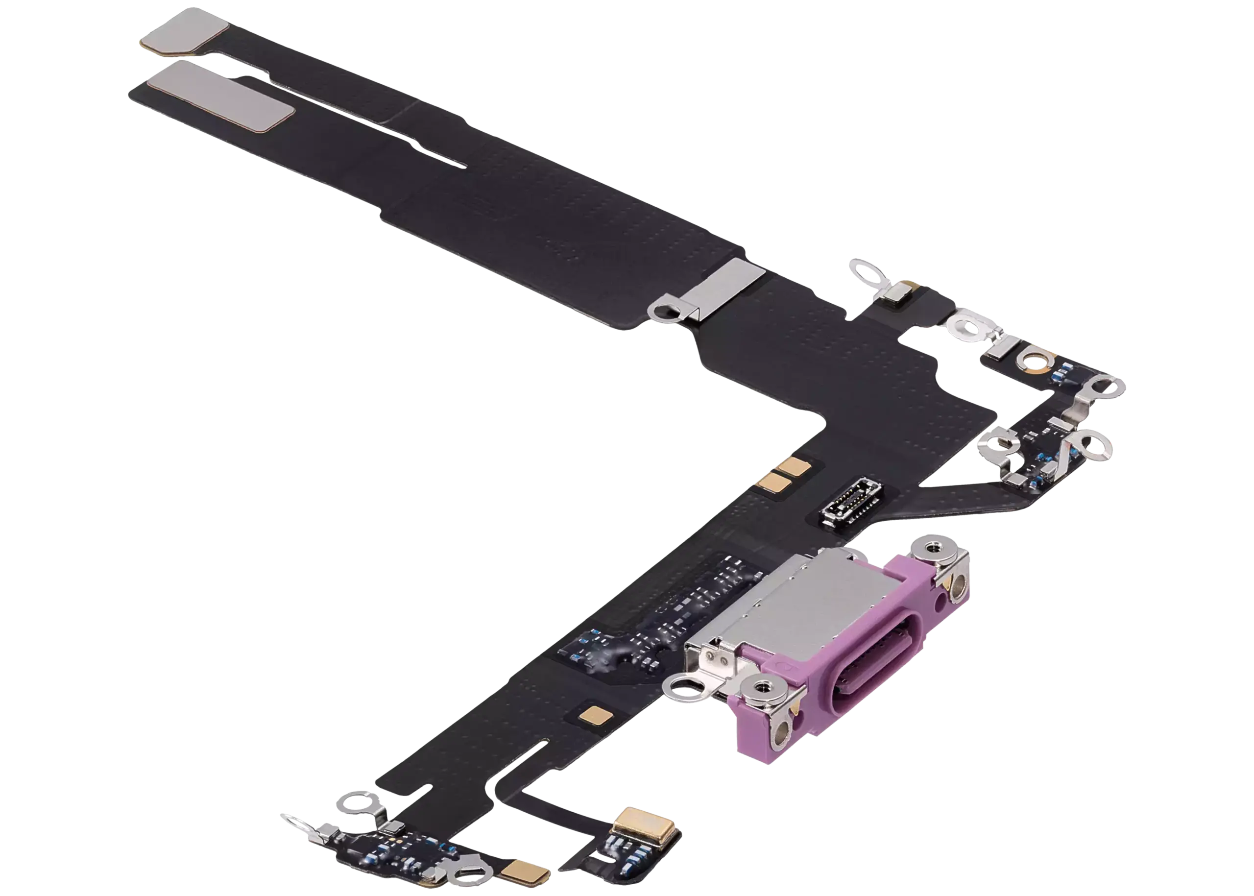 Charging Port Flex Cable For iPhone 16 (Premium) (Pink) - Image 4