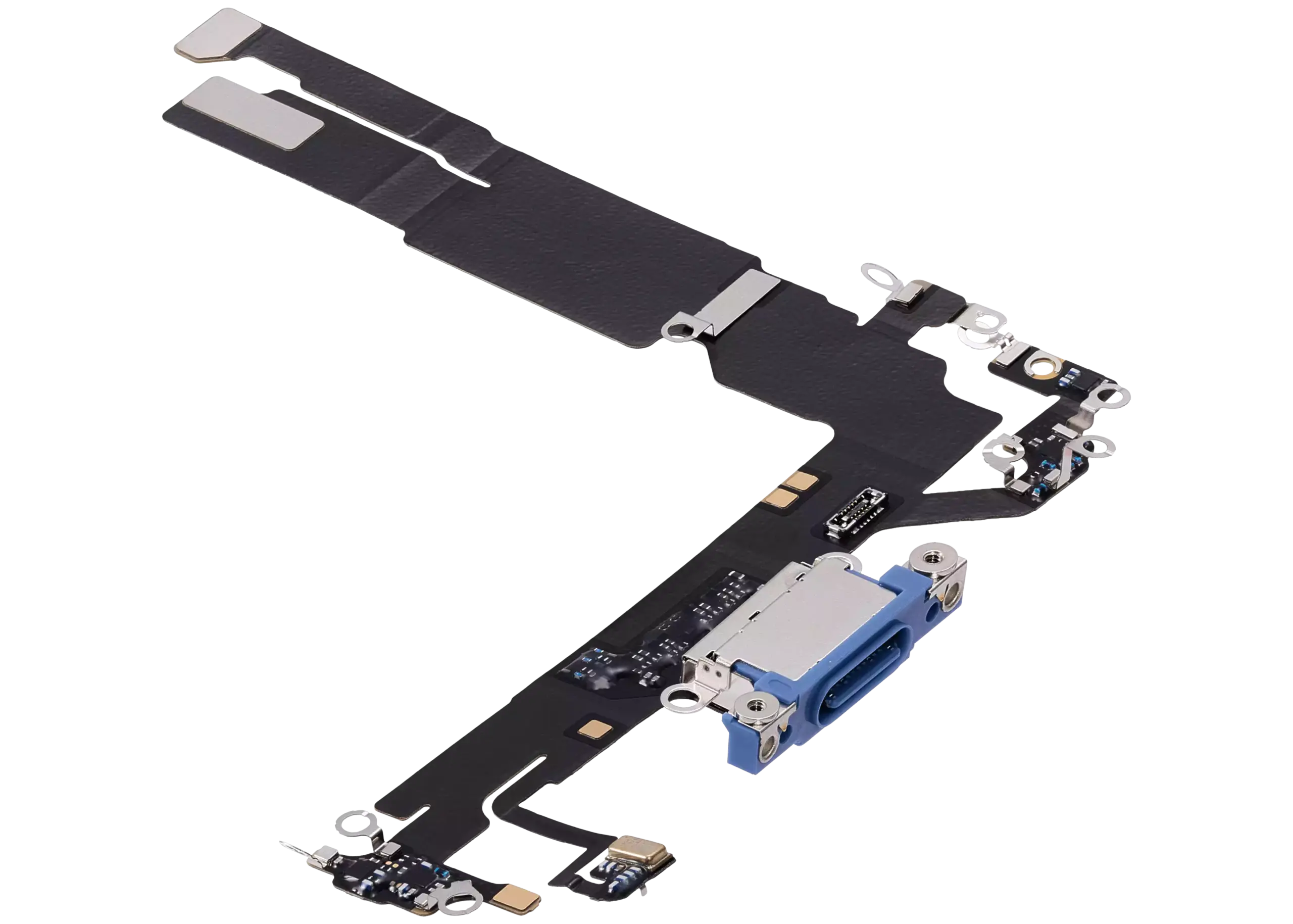 Charging Port Flex Cable For iPhone 16 (Premium) (Ultramarine) - Image 3