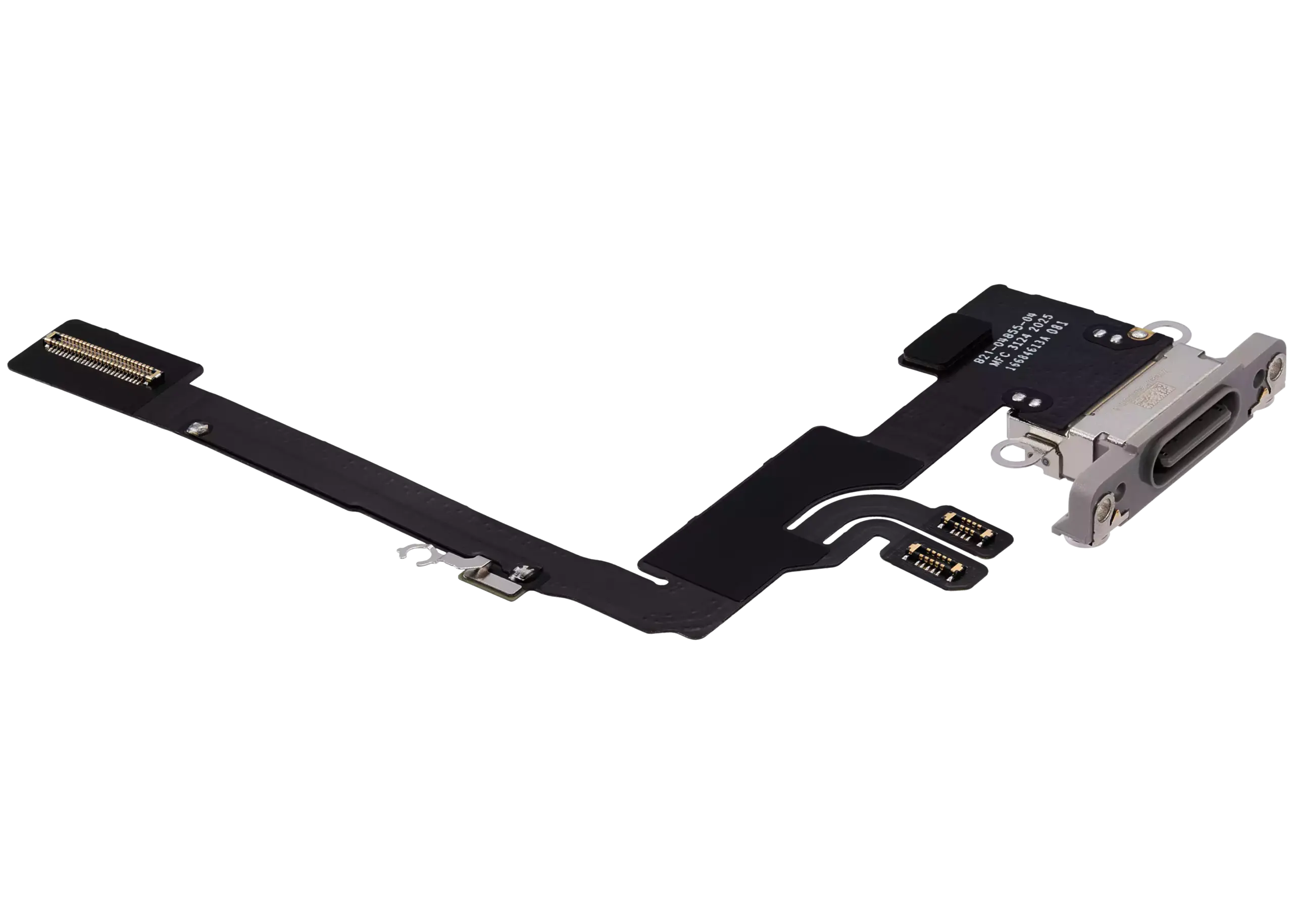 Charging Port Flex Cable For iPhone 16 Pro (Premium) (Natural Titanium) - Image 3
