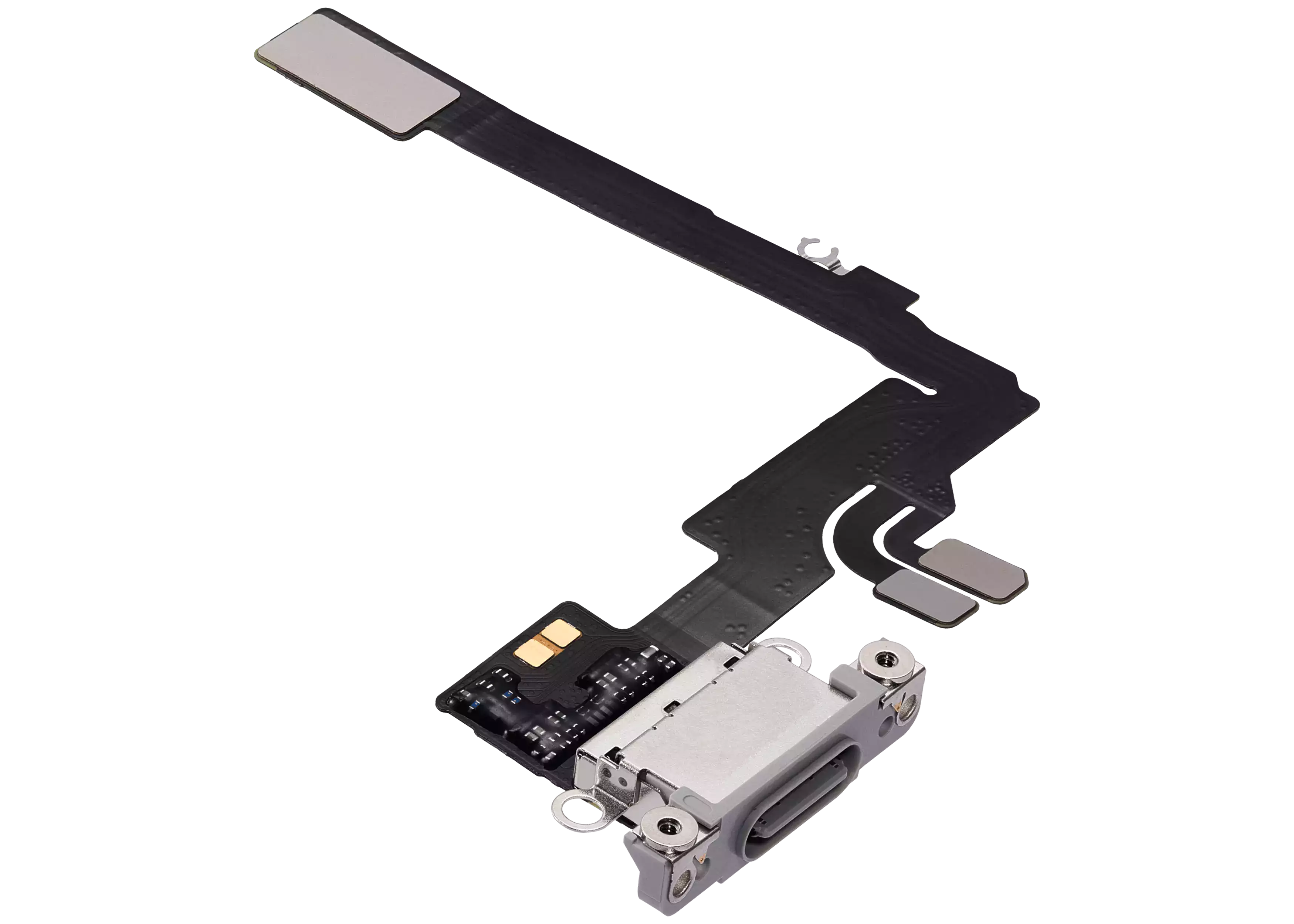 Charging Port Flex Cable For iPhone 16 Pro (Premium) (White Titanium) - Image 8