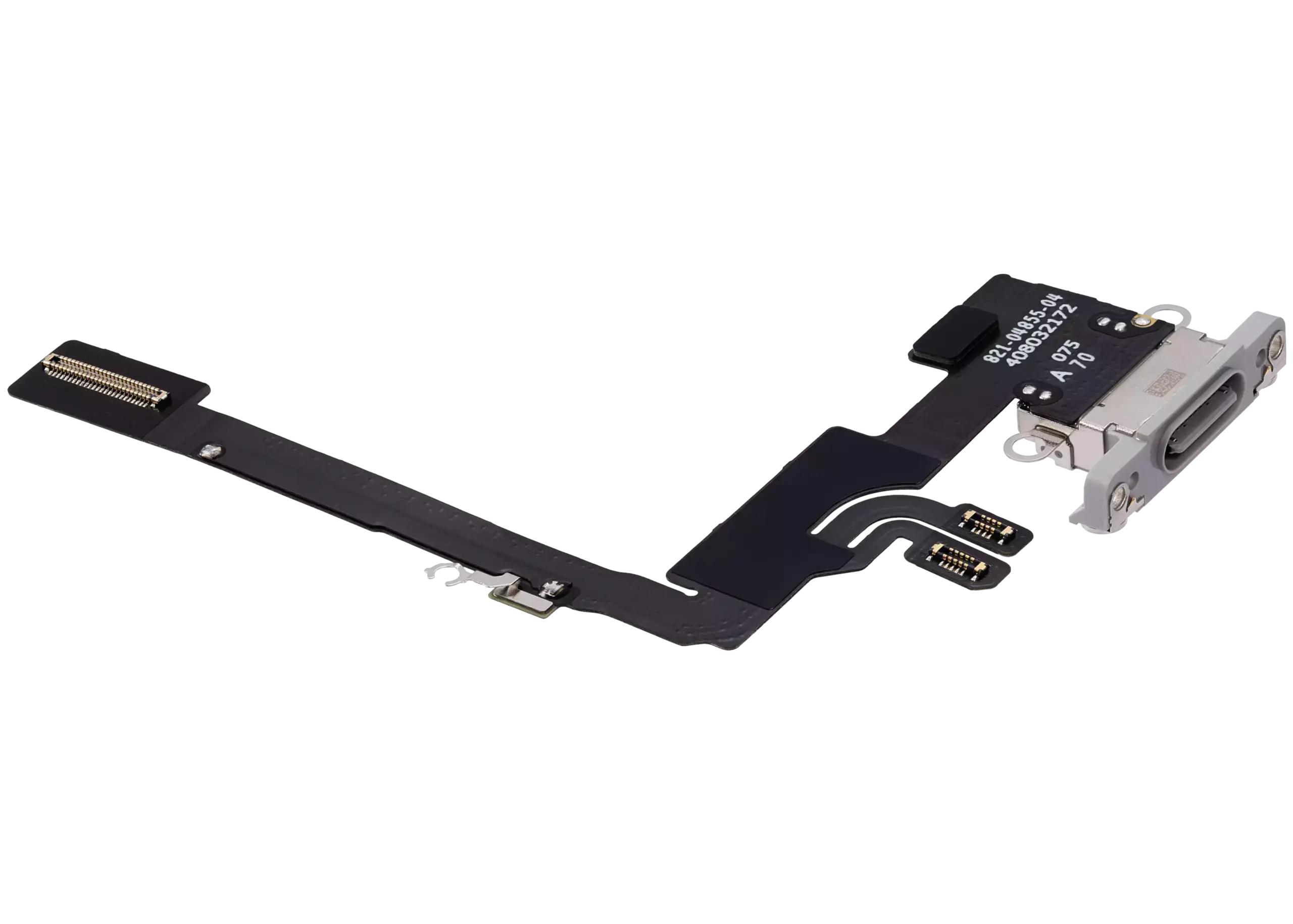Charging Port Flex Cable For iPhone 16 Pro (Premium) (White Titanium) - Image 4