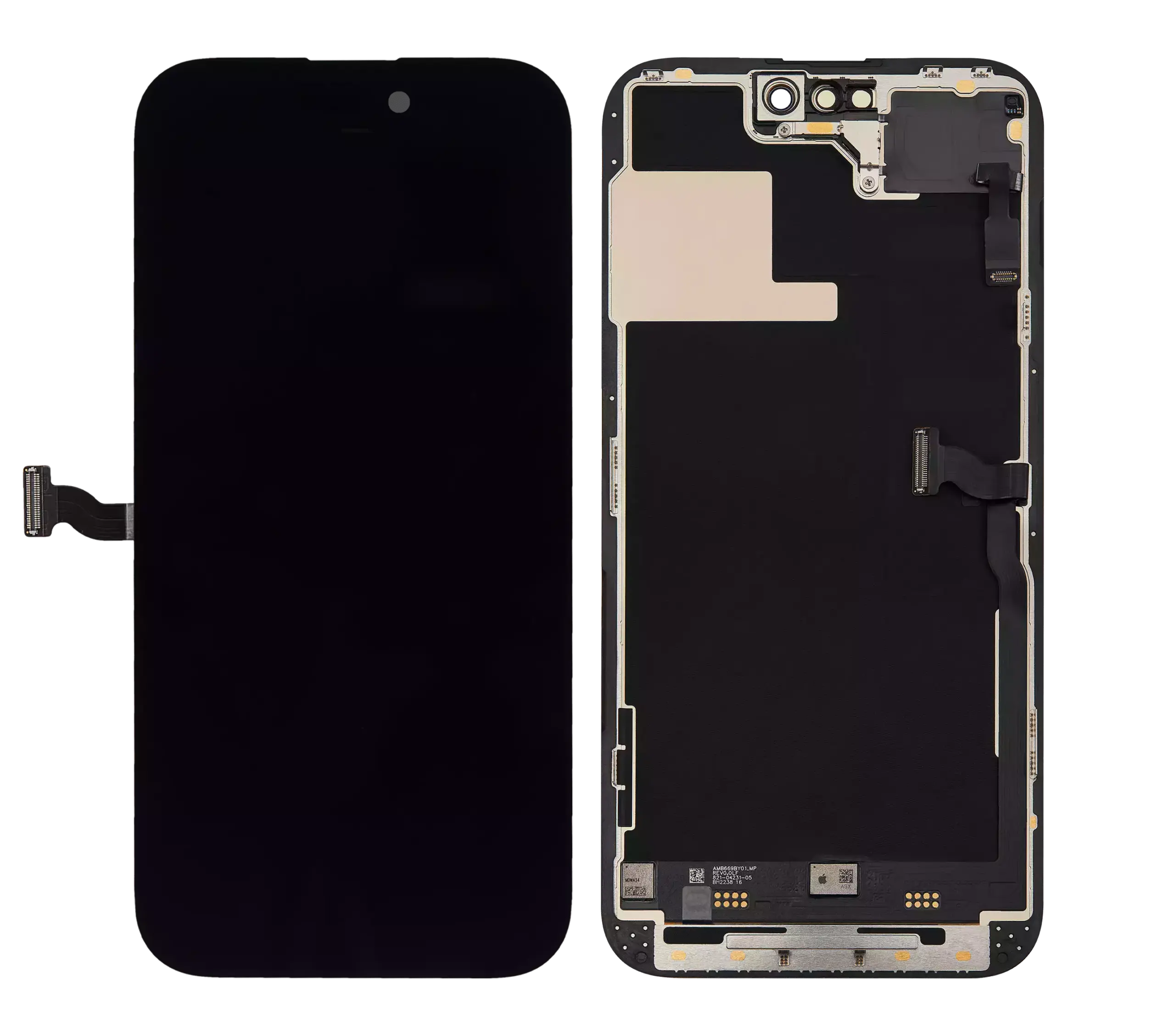 OLED Assembly With Proximity Sensor Flex Pre-Installed For iPhone 14 Pro Max (Service Pack) - Image 2