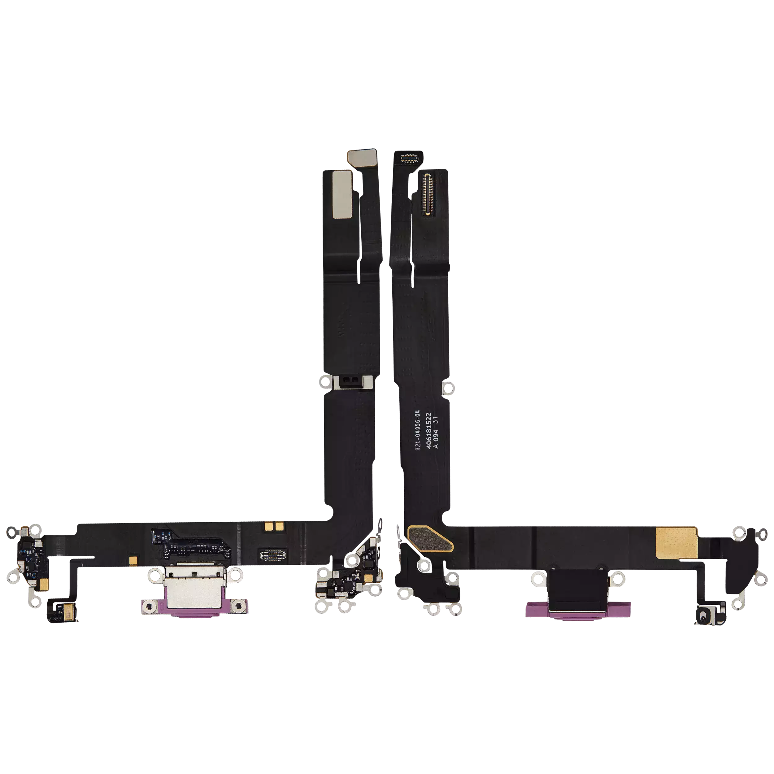 Charging Port Flex Cable For iPhone 16 Plus (Premium) (Pink) - Image 11