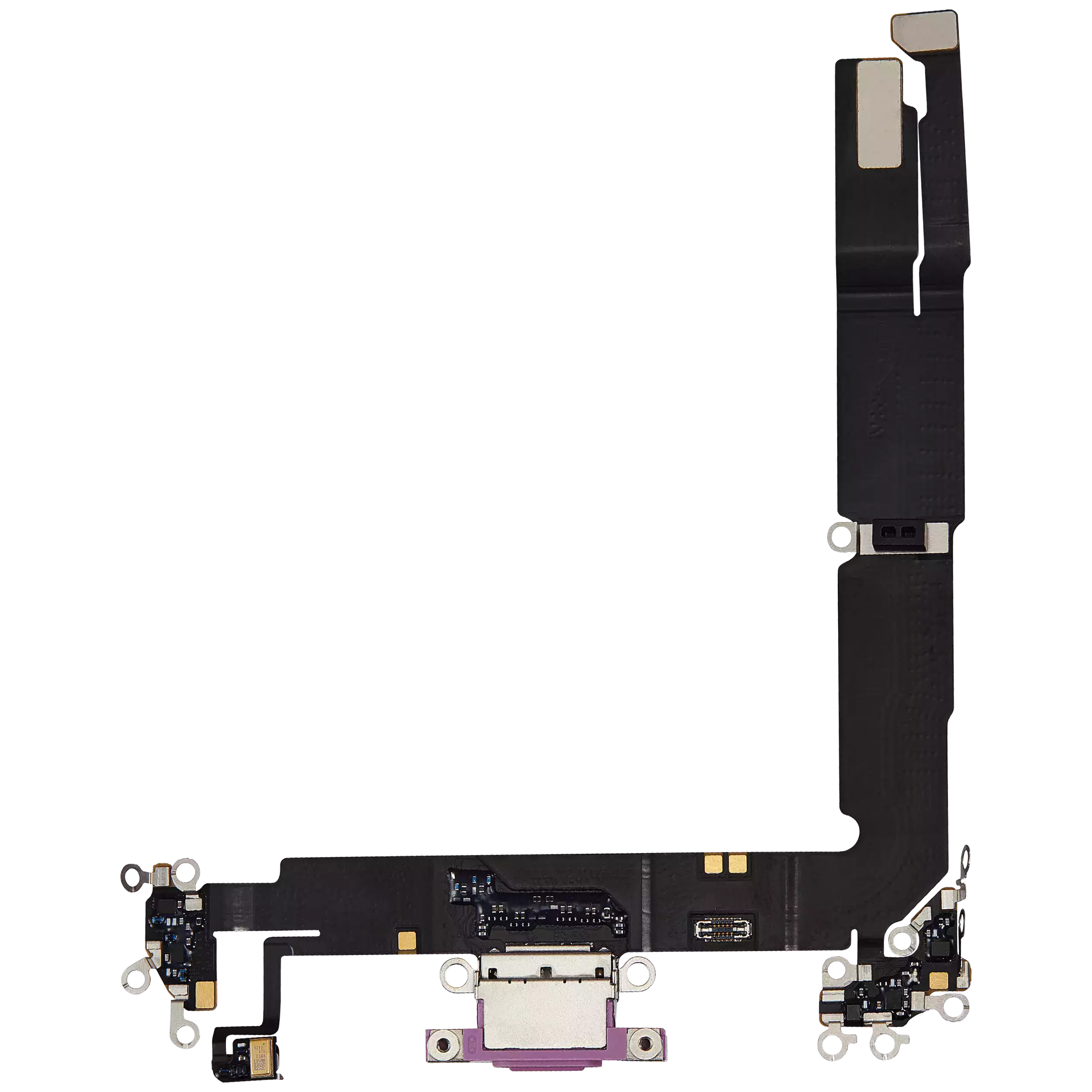 Charging Port Flex Cable For iPhone 16 Plus (Premium) (Pink) - Image 2