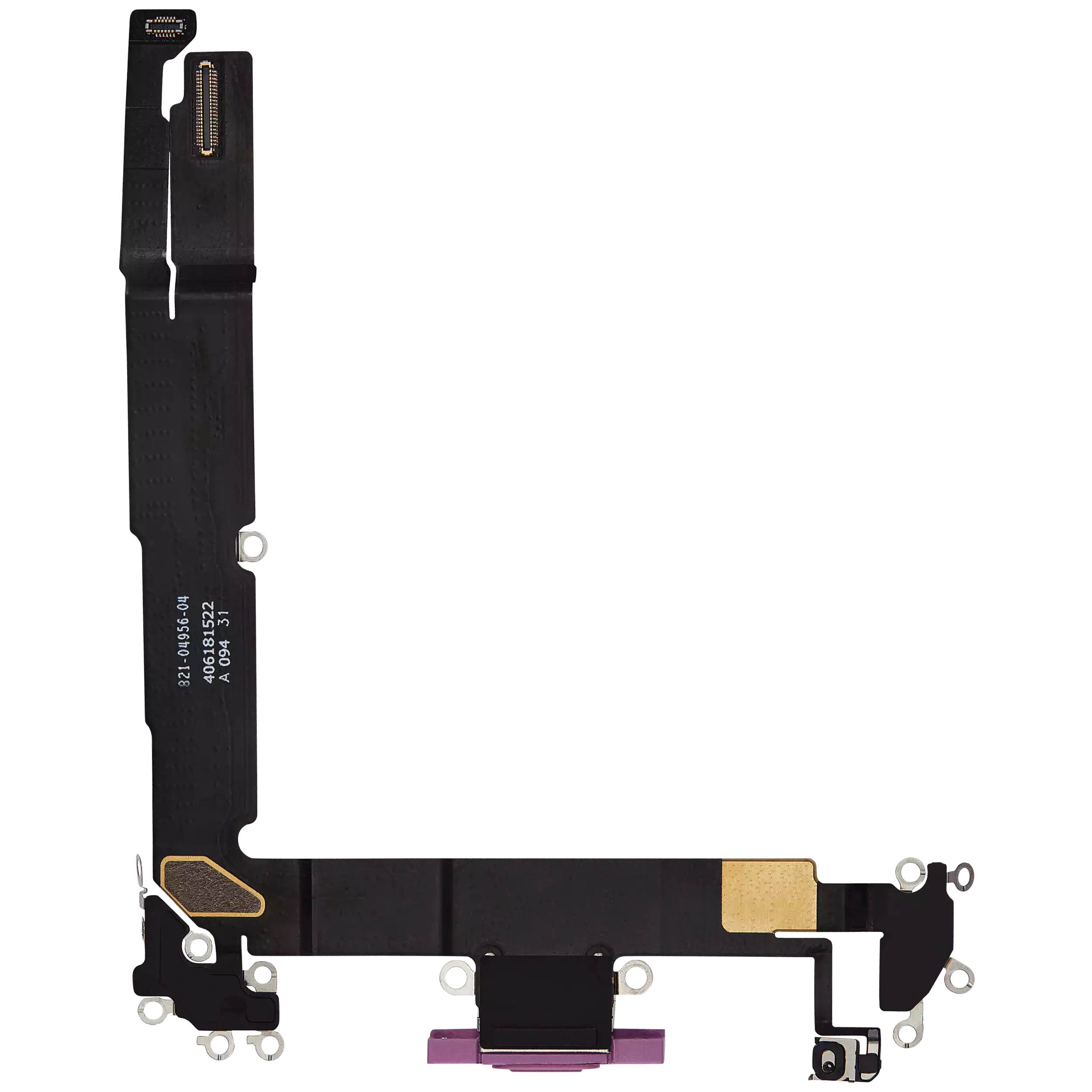 Charging Port Flex Cable For iPhone 16 Plus (Premium) (Pink) - Image 3