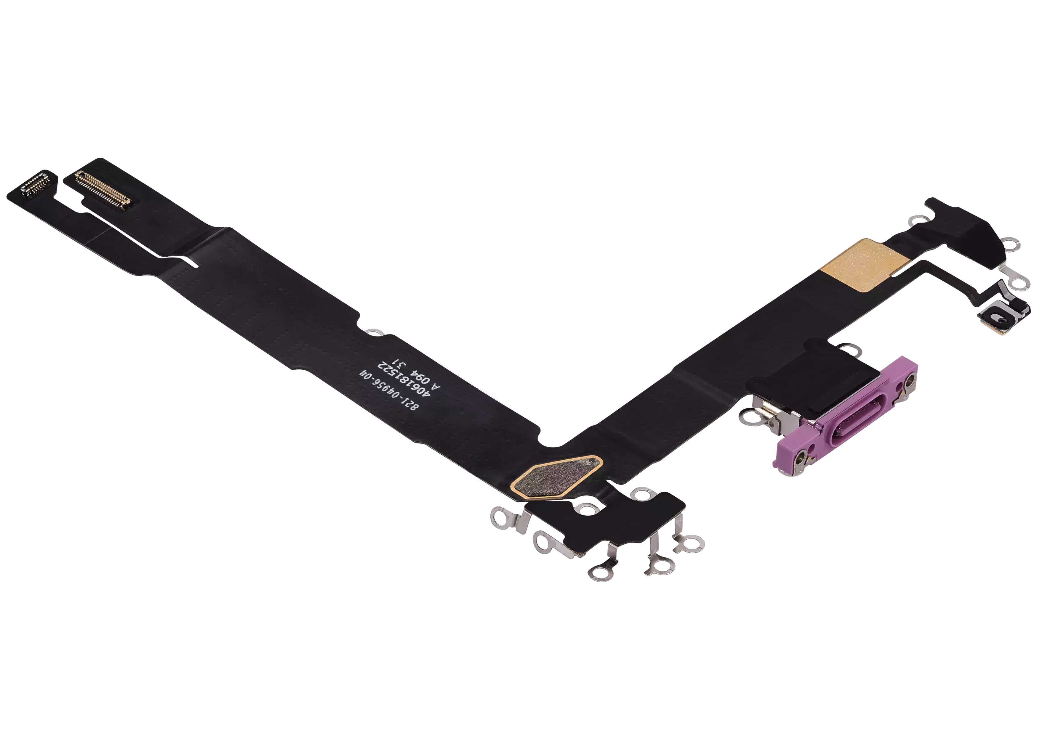 Charging Port Flex Cable For iPhone 16 Plus (Premium) (Pink) - Image 9