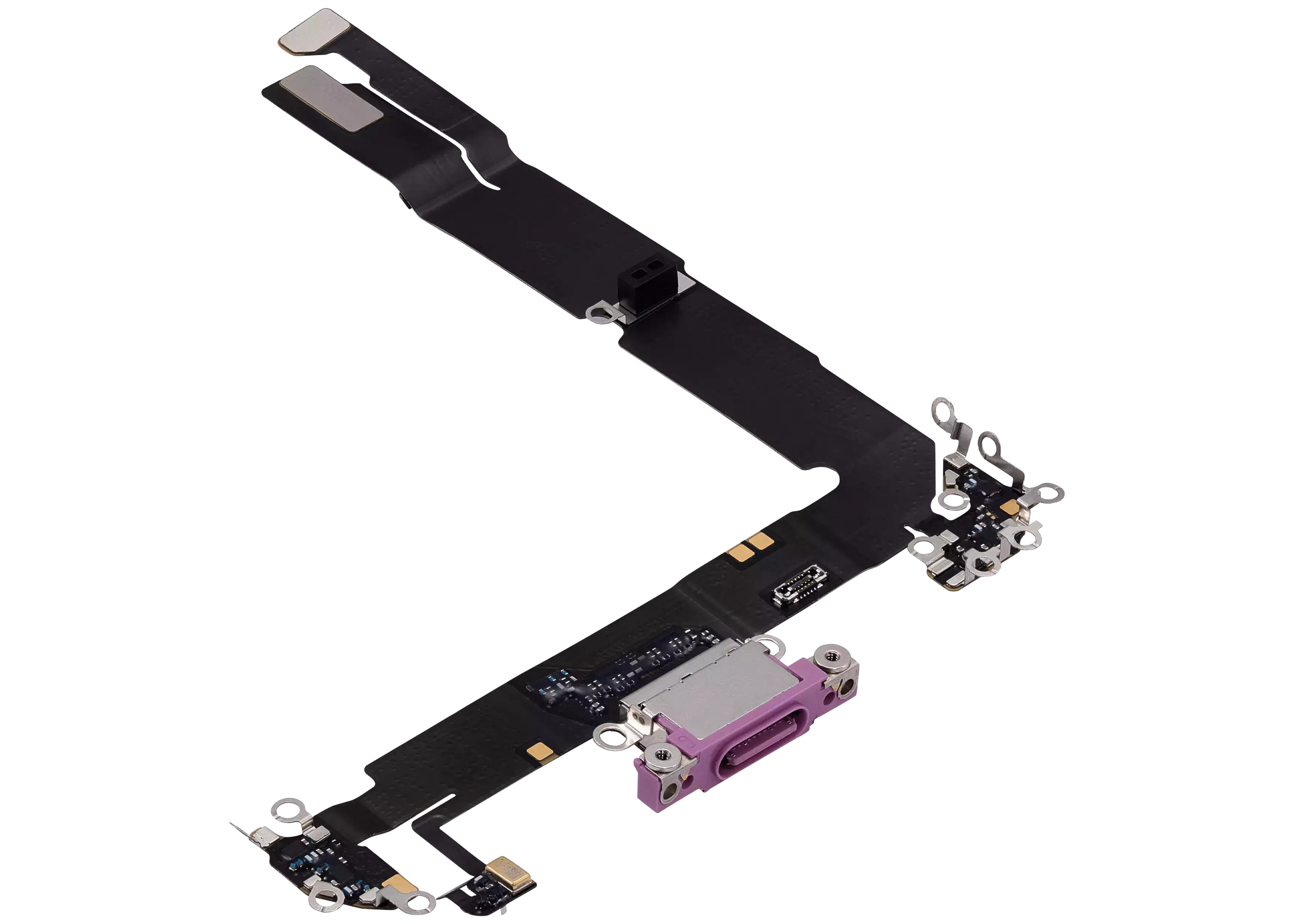 Charging Port Flex Cable For iPhone 16 Plus (Premium) (Pink) - Image 10