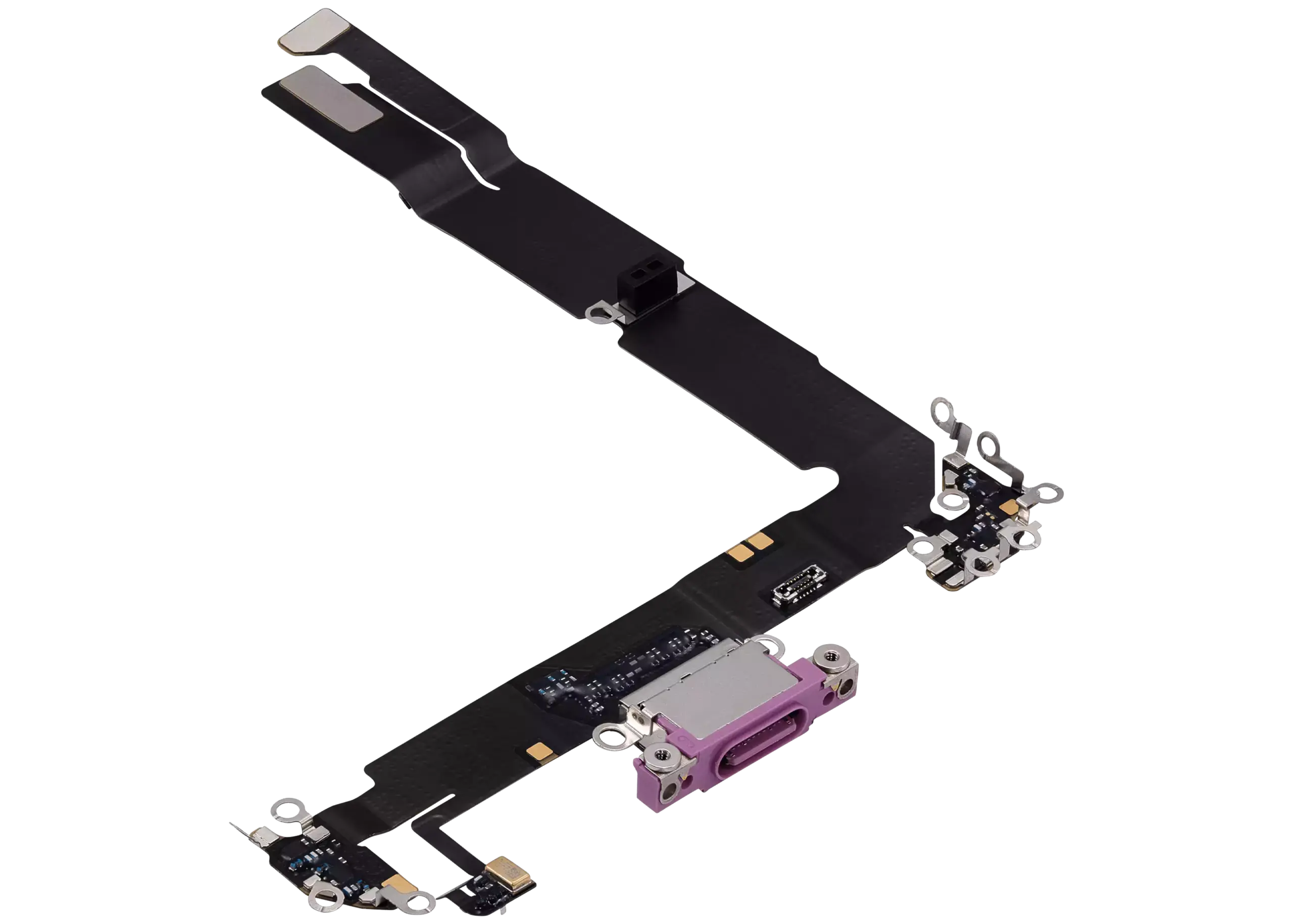 Charging Port Flex Cable For iPhone 16 Plus (Premium) (Pink) - Image 5