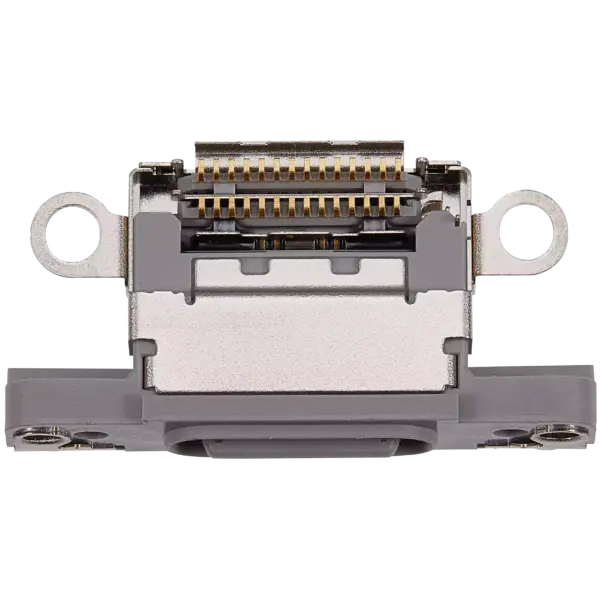 Charging Port Only For iPhone 16 Pro / 16 Pro Max (White Titanium) (10 Pack)