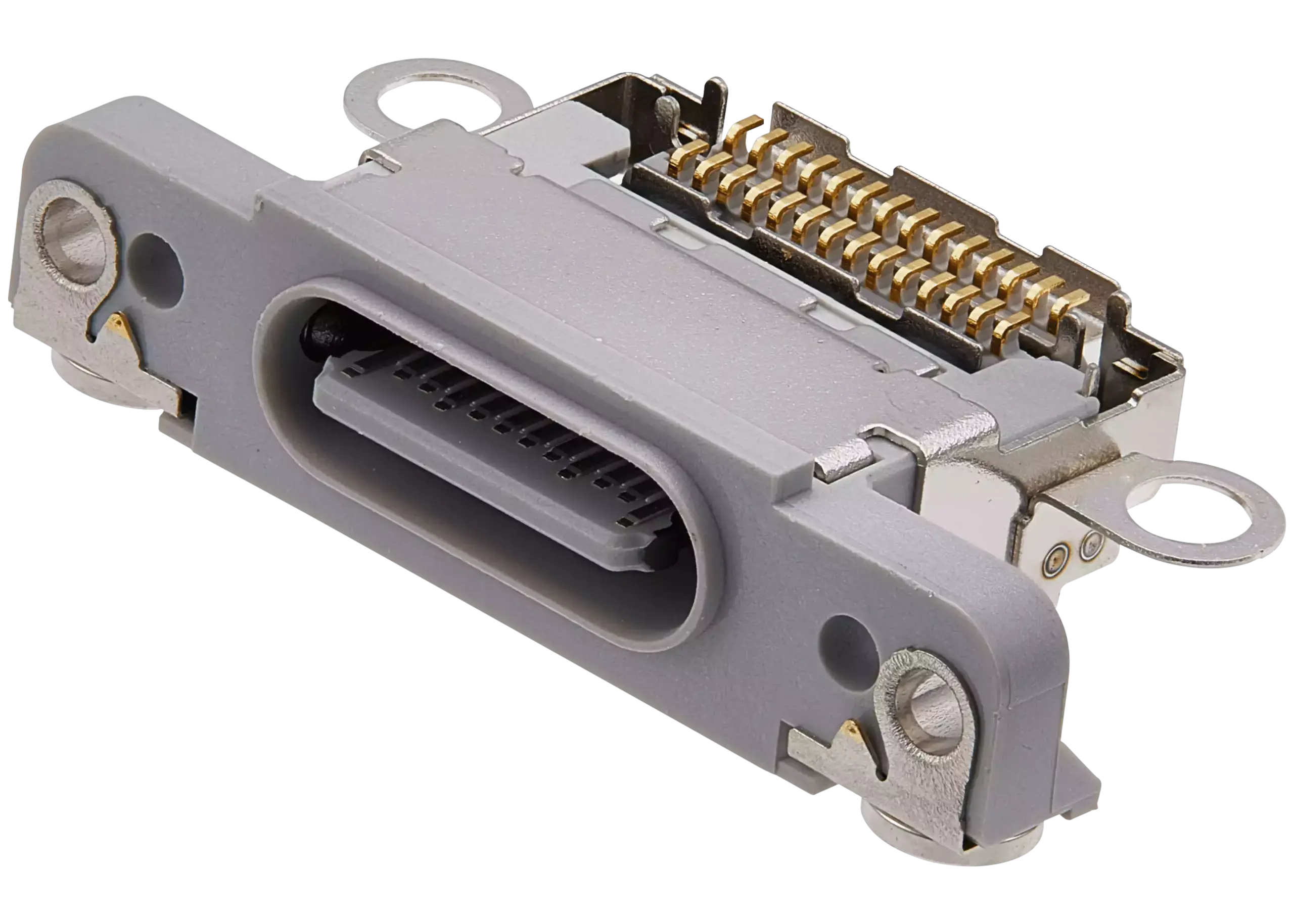 Charging Port Only For iPhone 16 Pro / 16 Pro Max (White Titanium) (10 Pack) - Image 18