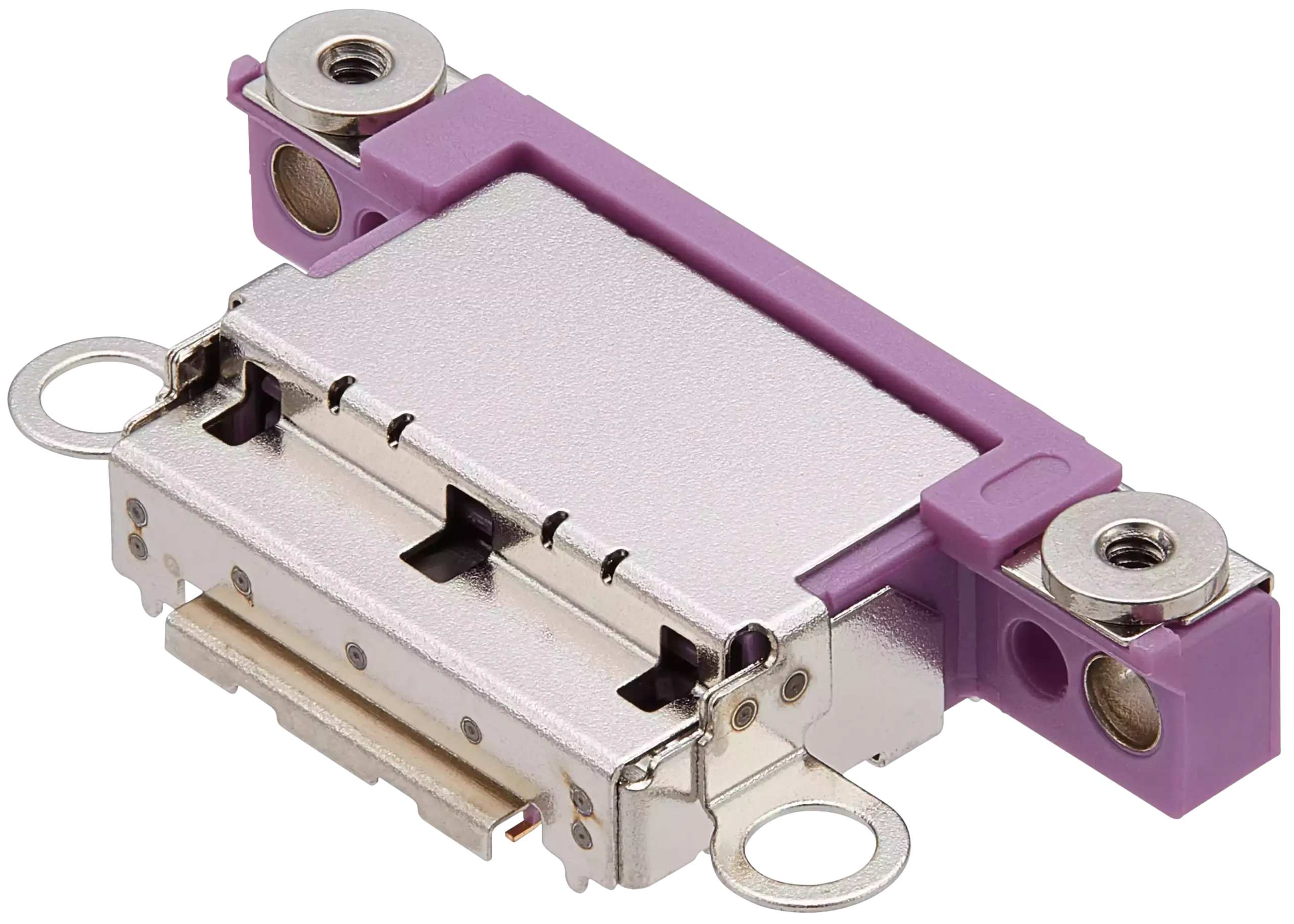 Charging Port Only For iPhone 16 / 16 Plus (Pink) (10 Pack) - Image 4