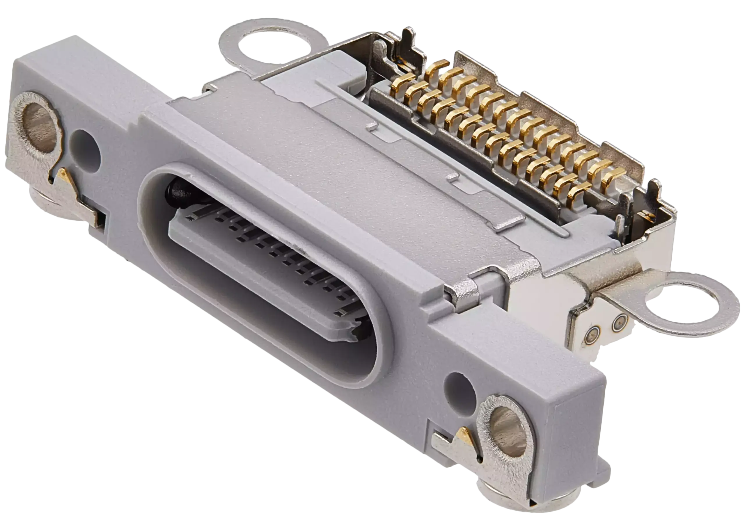 Charging Port Only For iPhone 16 / 16 Plus (White) (10 Pack) - Image 3