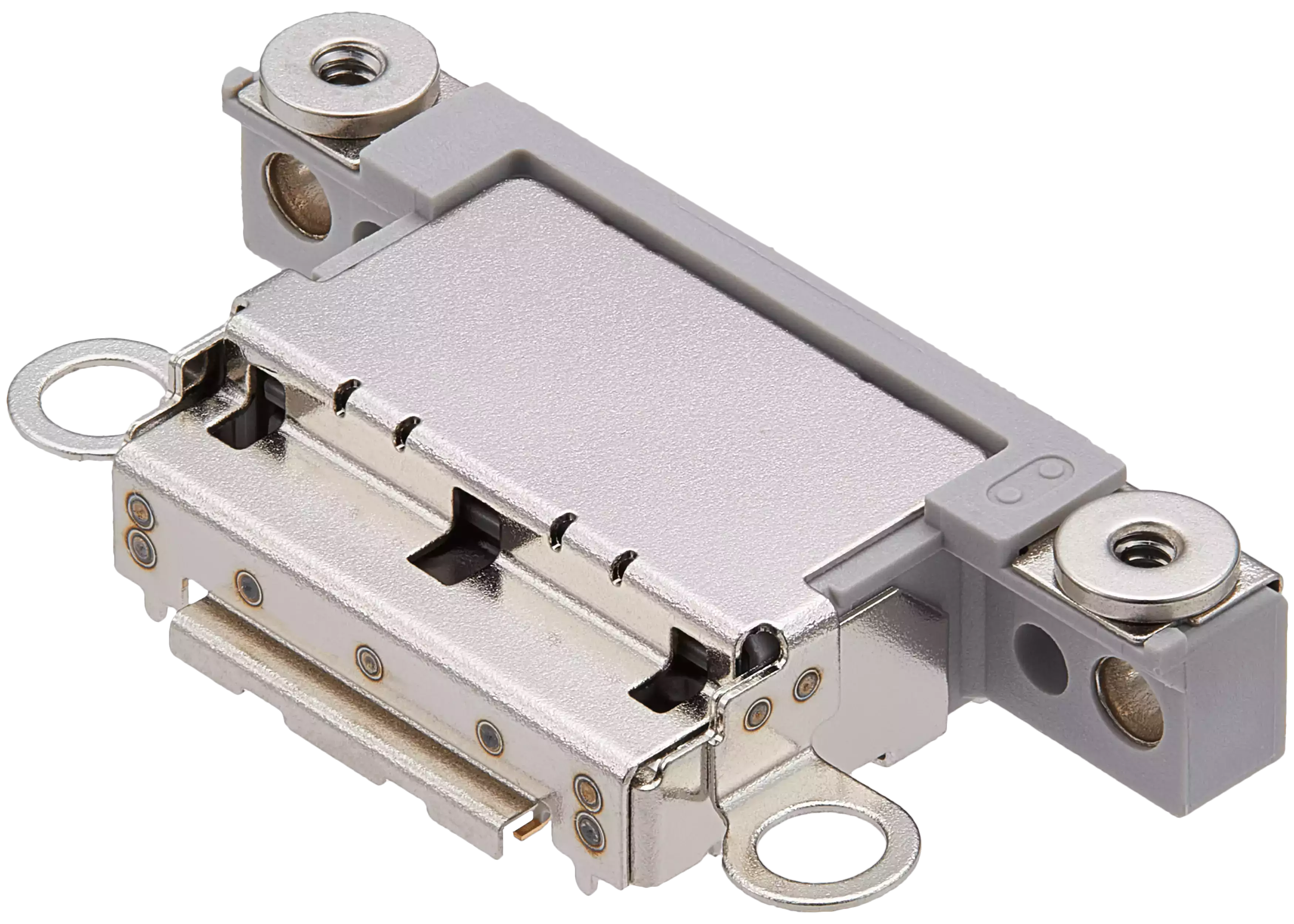 Charging Port Only For iPhone 16 / 16 Plus (White) (10 Pack) - Image 14