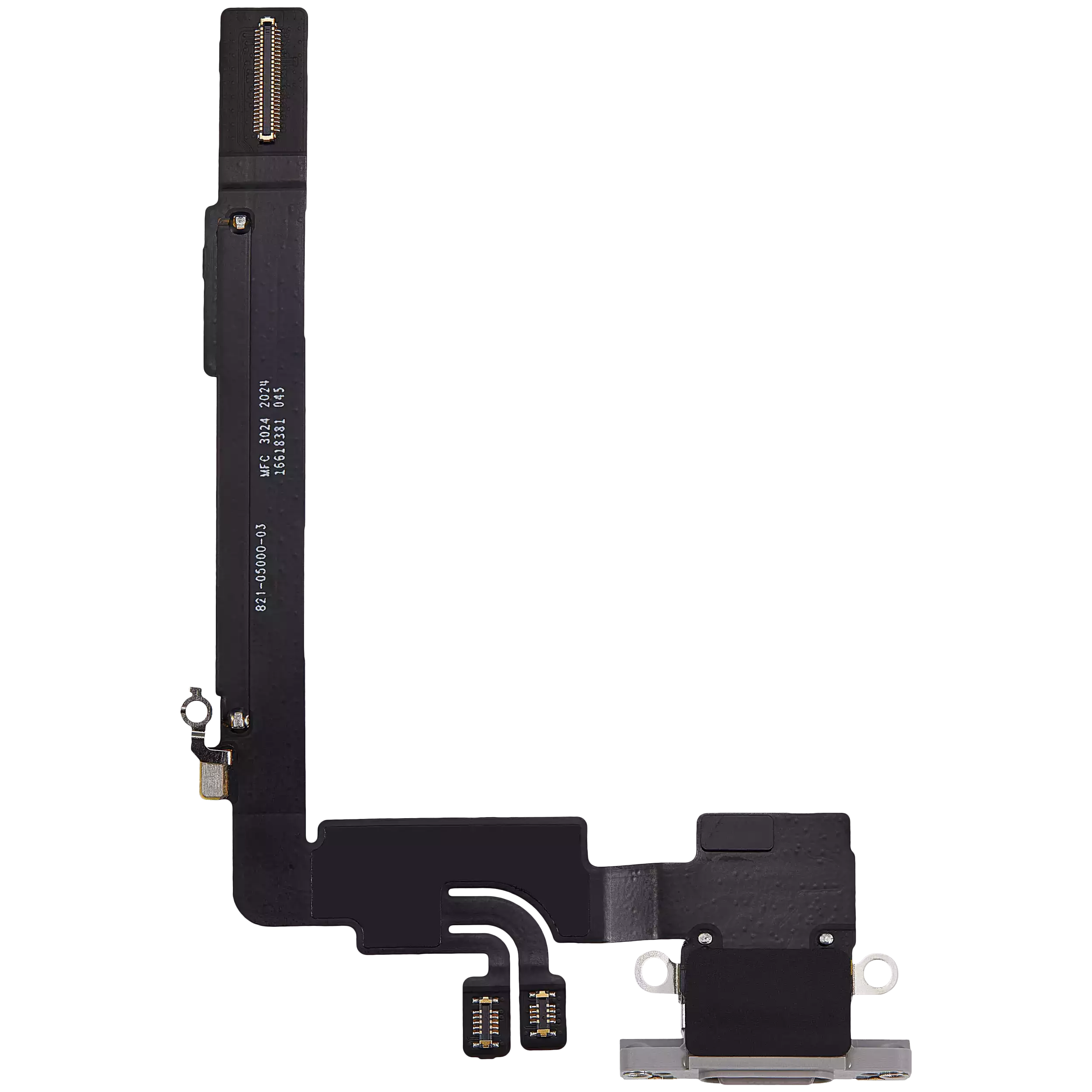 Charging Port Flex Cable For iPhone 16 Pro Max (Premium) (White Titanium) - Image 6