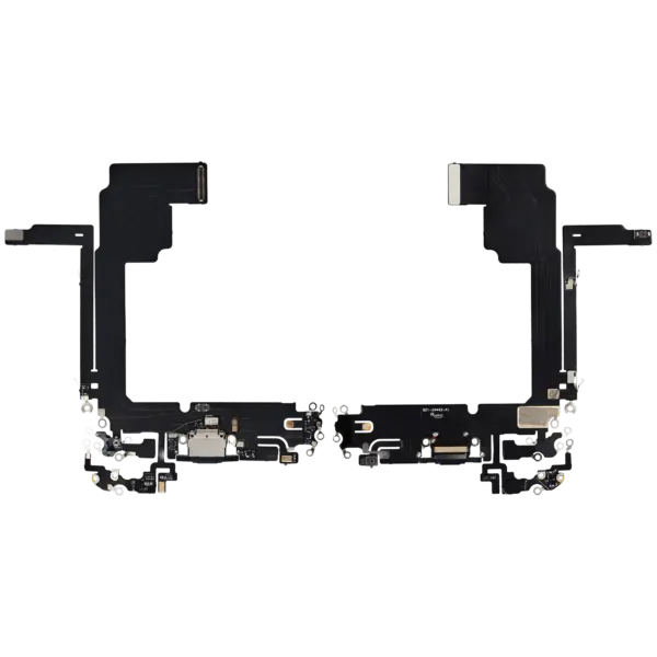 Charging Port Flex Cable For iPhone 15 Pro Max (Aftermarket Plus) (Blue Titanium)