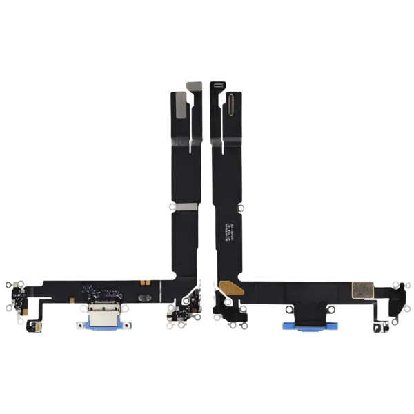 Charging Port Flex Cable For iPhone 16 Plus (Premium) (Ultramarine)