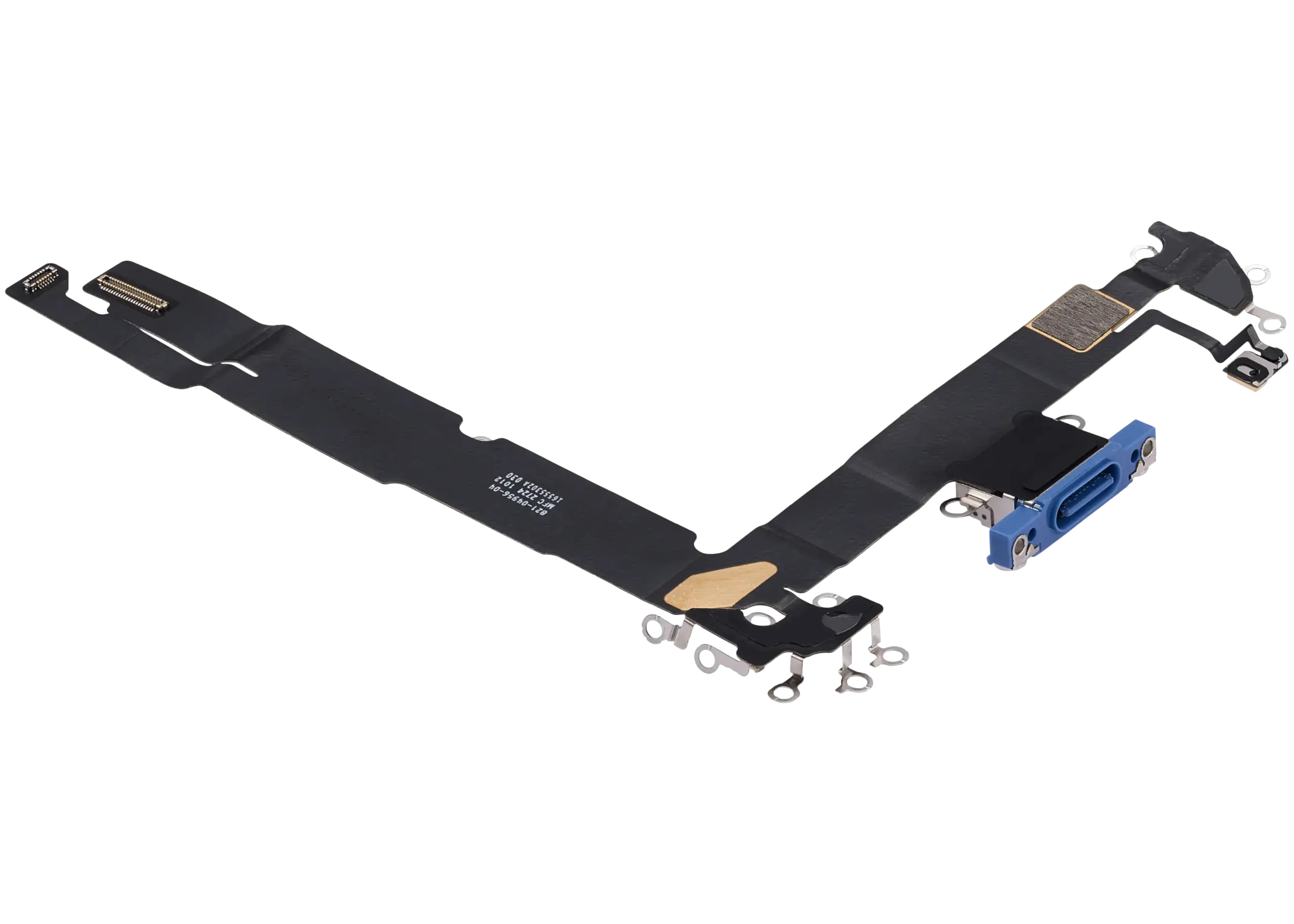 Charging Port Flex Cable For iPhone 16 Plus (Premium) (Ultramarine) - Image 5