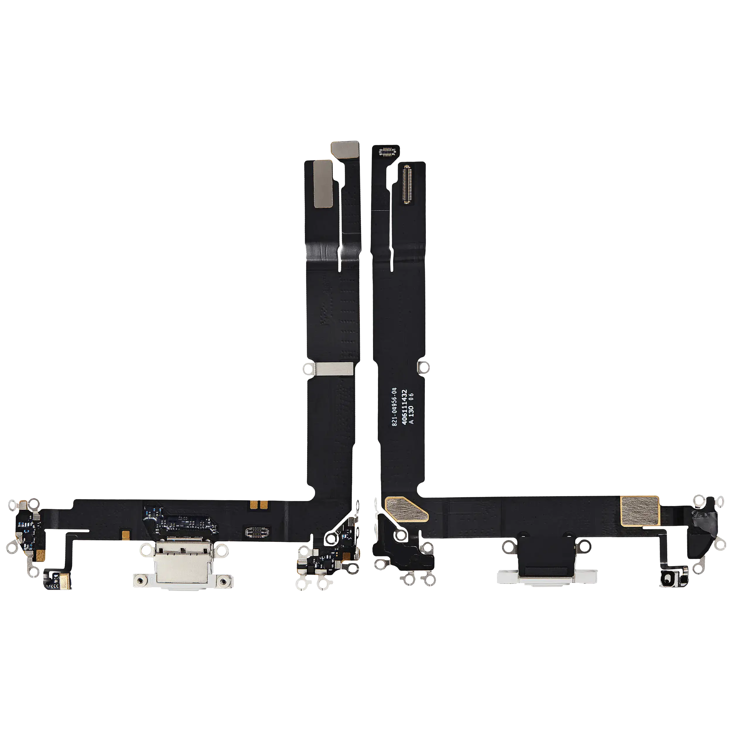 Charging Port Flex Cable For iPhone 16 Plus (Premium) (White) - Image 11
