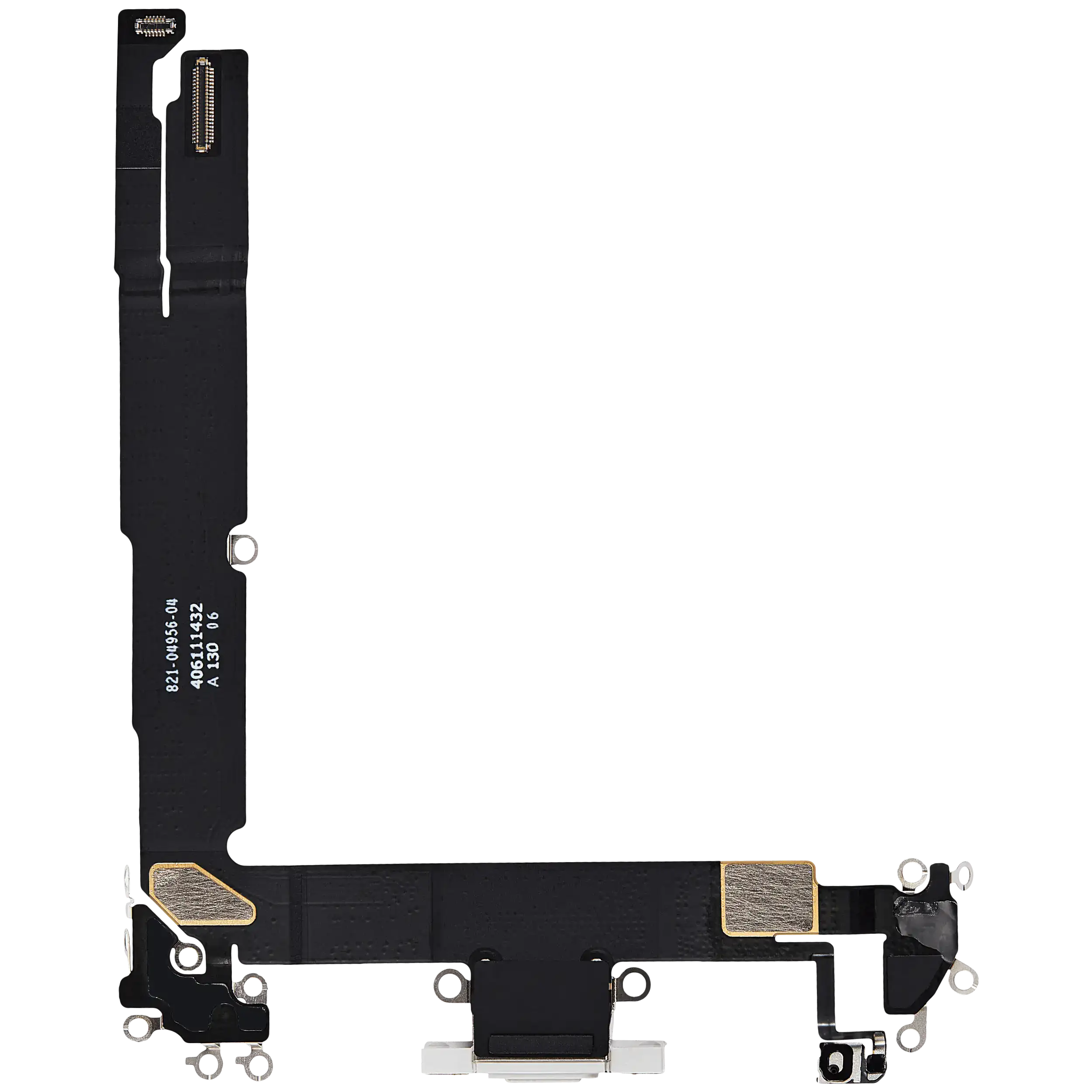 Charging Port Flex Cable For iPhone 16 Plus (Premium) (White) - Image 13