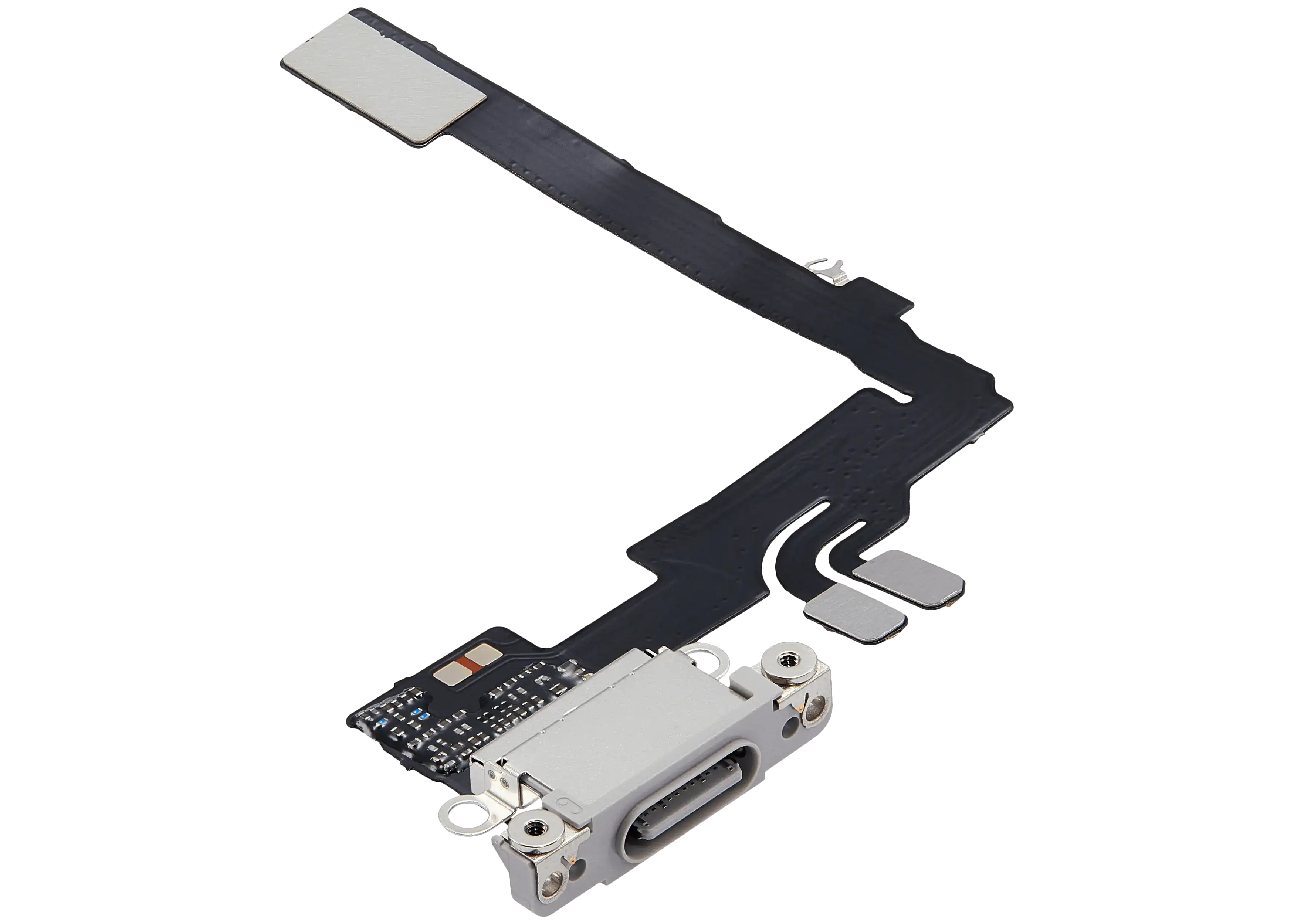 Charging Port Flex Cable For iPhone 16 Pro (Aftermarket Plus) (White Titanium) - Image 15