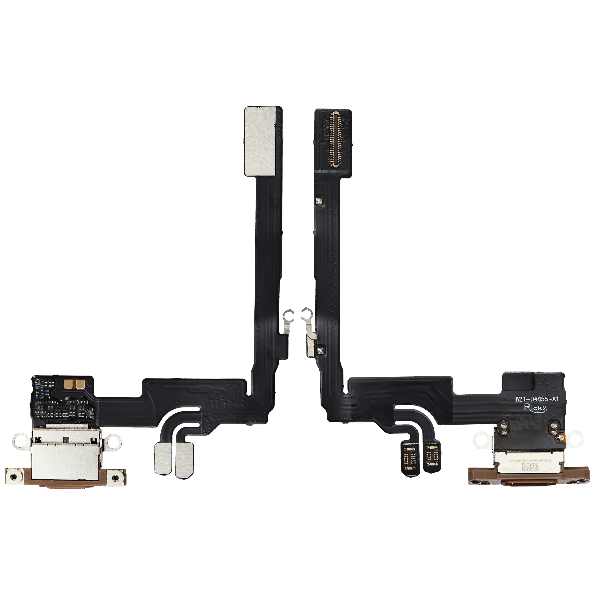Charging Port Flex Cable For iPhone 16 Pro (Aftermarket Plus) (Desert Titanium) - Image 11