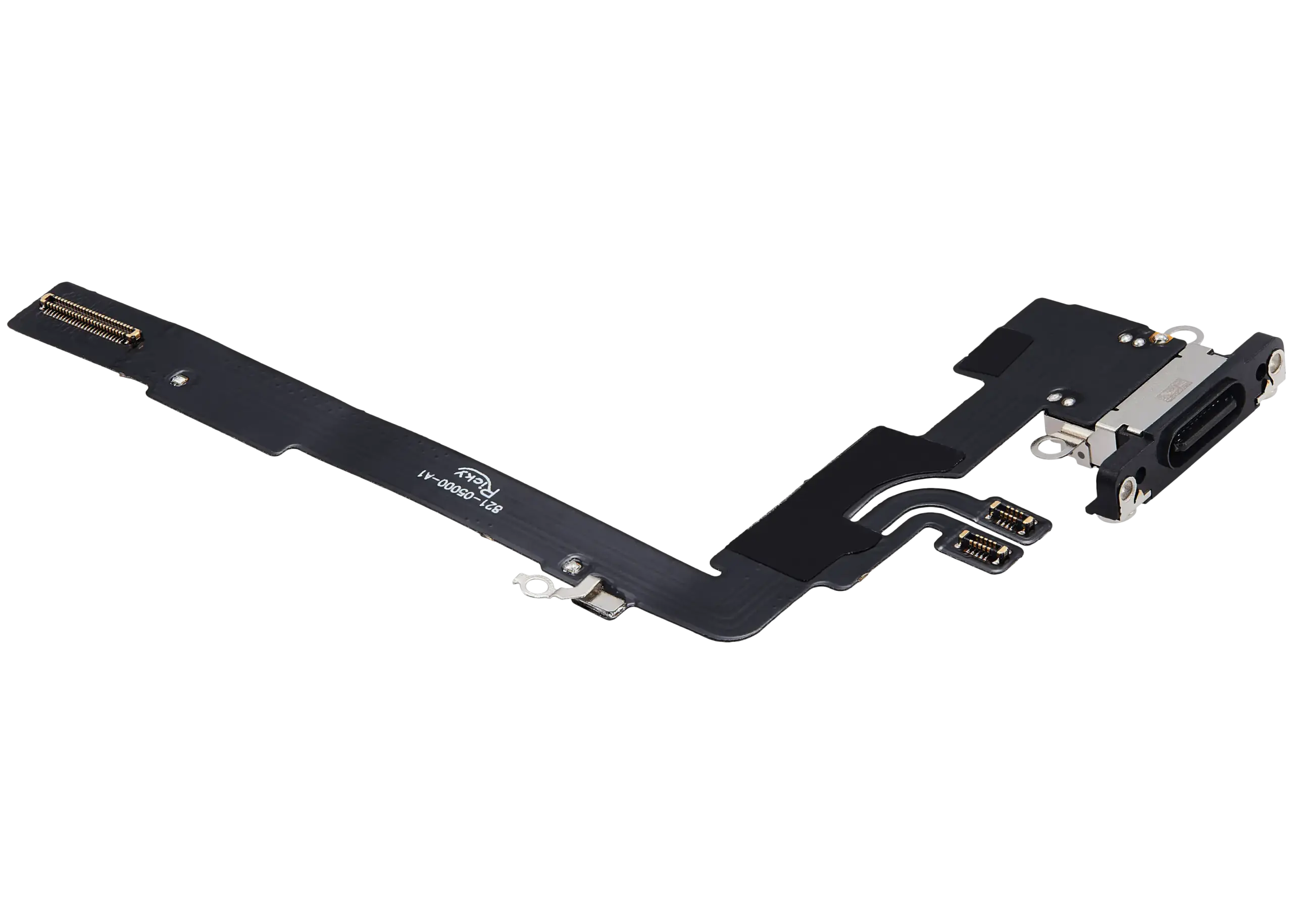 Charging Port Flex Cable For iPhone 16 Pro Max (Aftermarket Plus) (Black Titanium) - Image 5