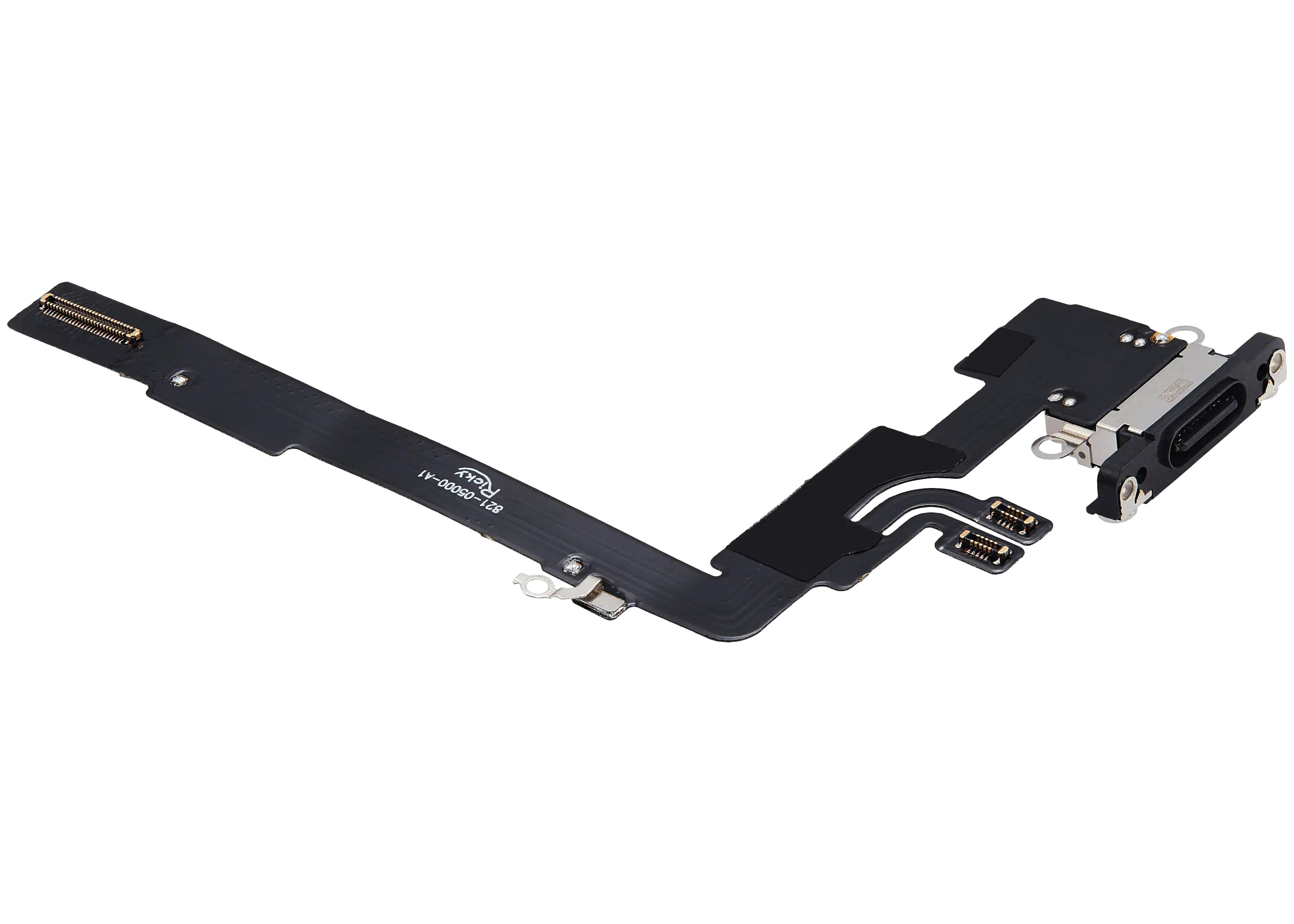Charging Port Flex Cable For iPhone 16 Pro Max (Aftermarket Plus) (Black Titanium) - Image 5