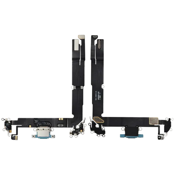 Charging Port Flex Cable For iPhone 16 Plus (Premium) (Teal)