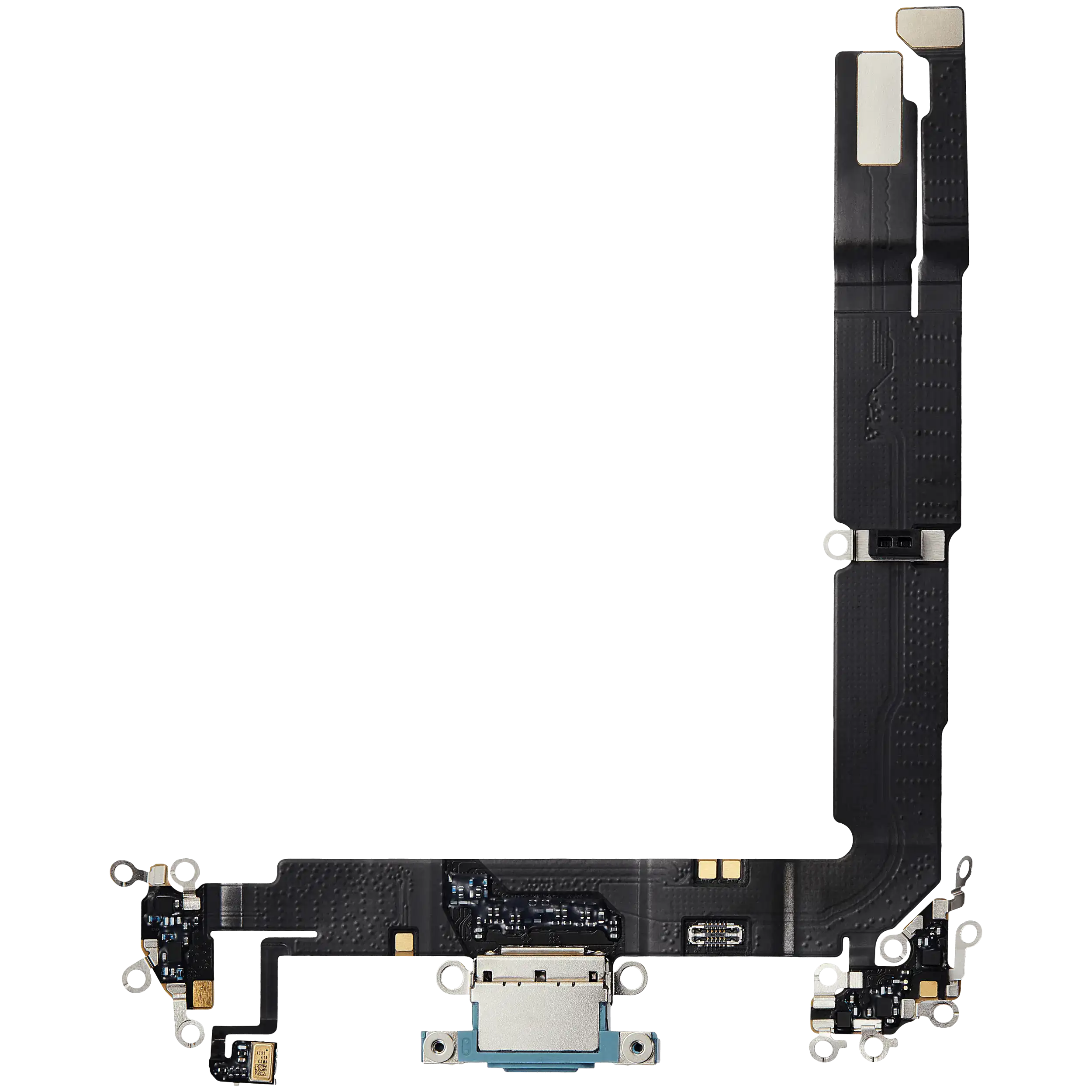 Charging Port Flex Cable For iPhone 16 Plus (Premium) (Teal) - Image 2
