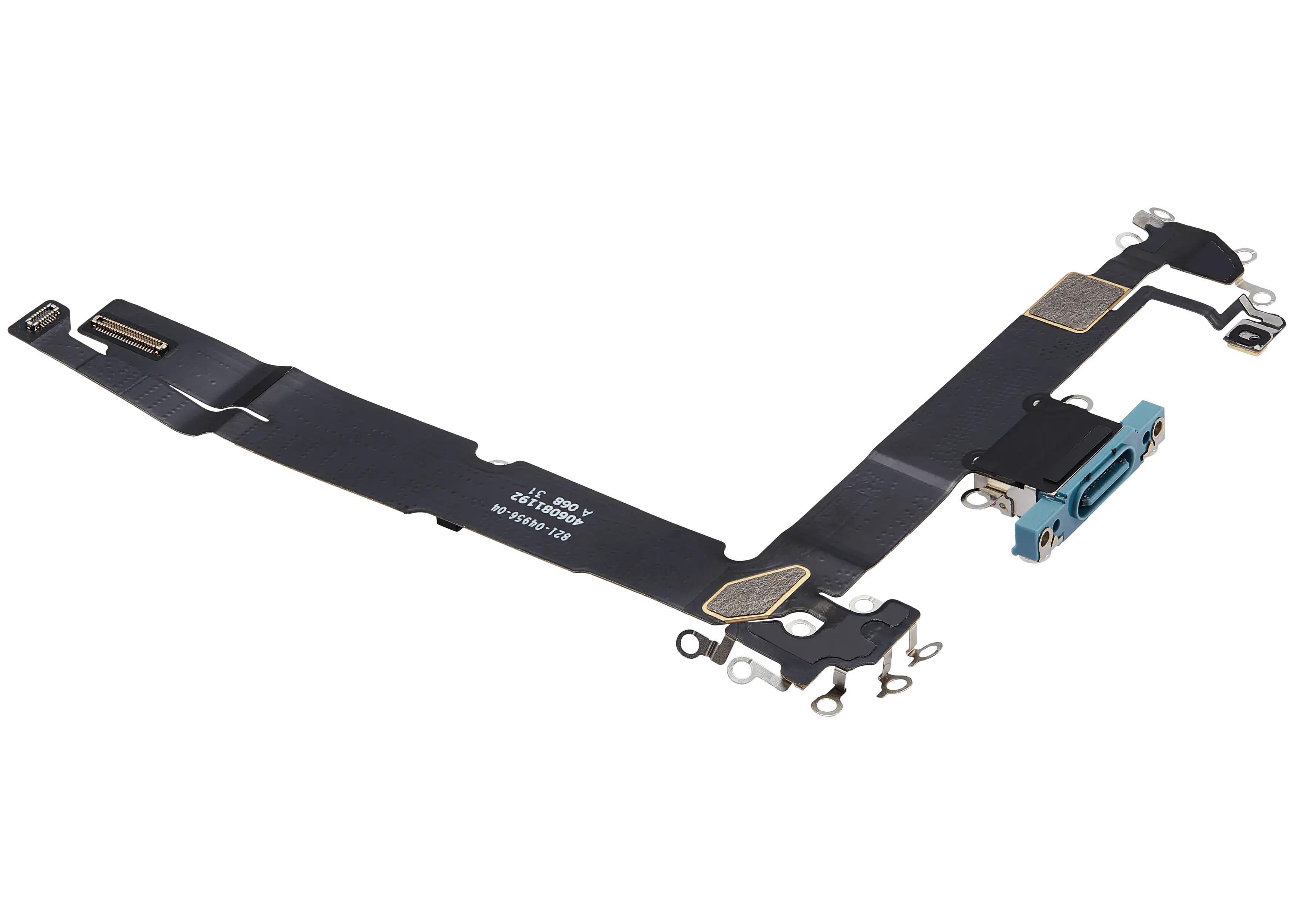 Charging Port Flex Cable For iPhone 16 Plus (Premium) (Teal) - Image 14