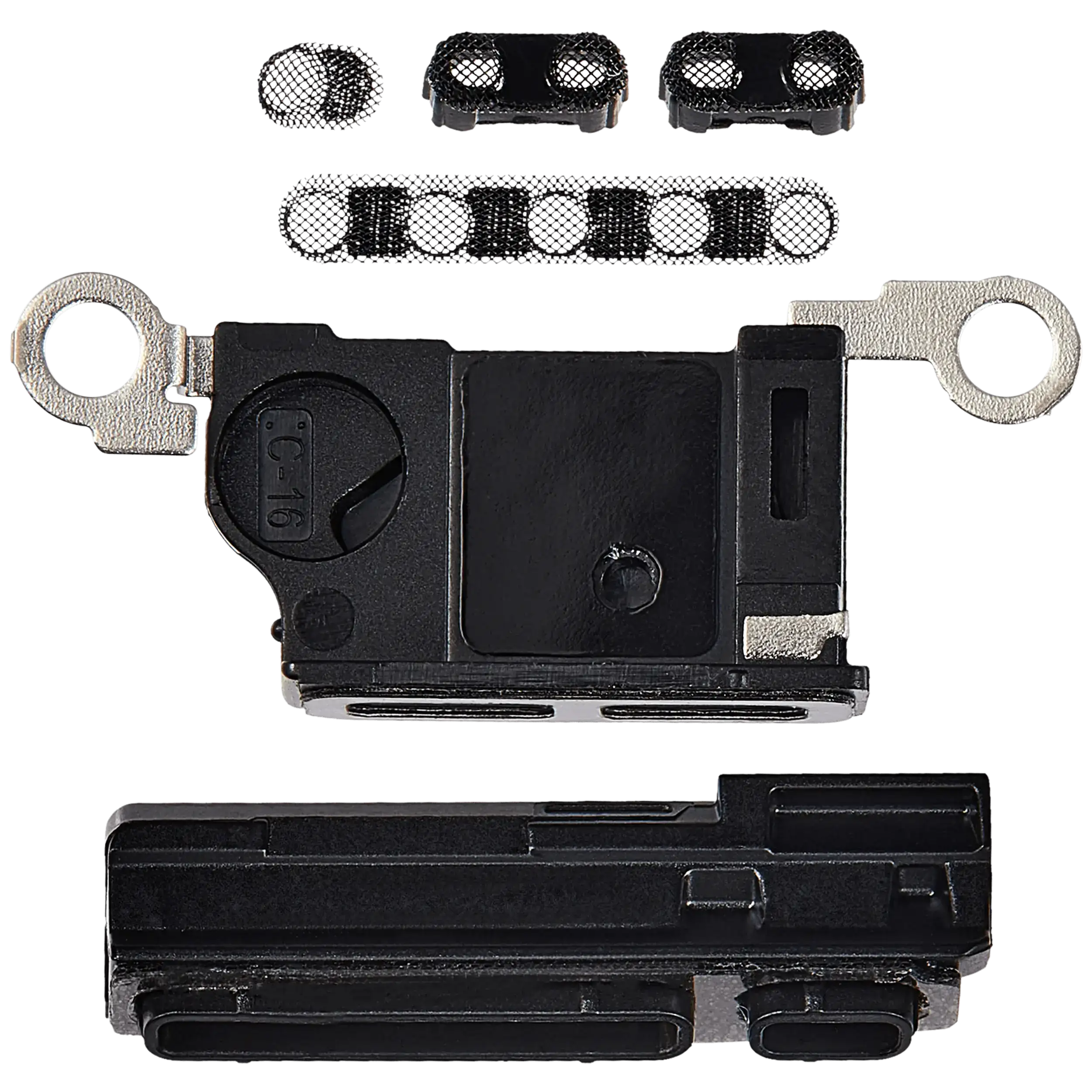 Loudspeaker / Mic Mesh For iPhone 16 Pro Max (Black Titanium) (10 Pack) - Image 8