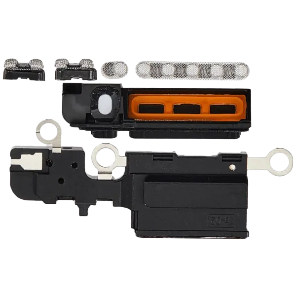 Loudspeaker / Mic Mesh For iPhone 16 Plus (White) (10 Pack)