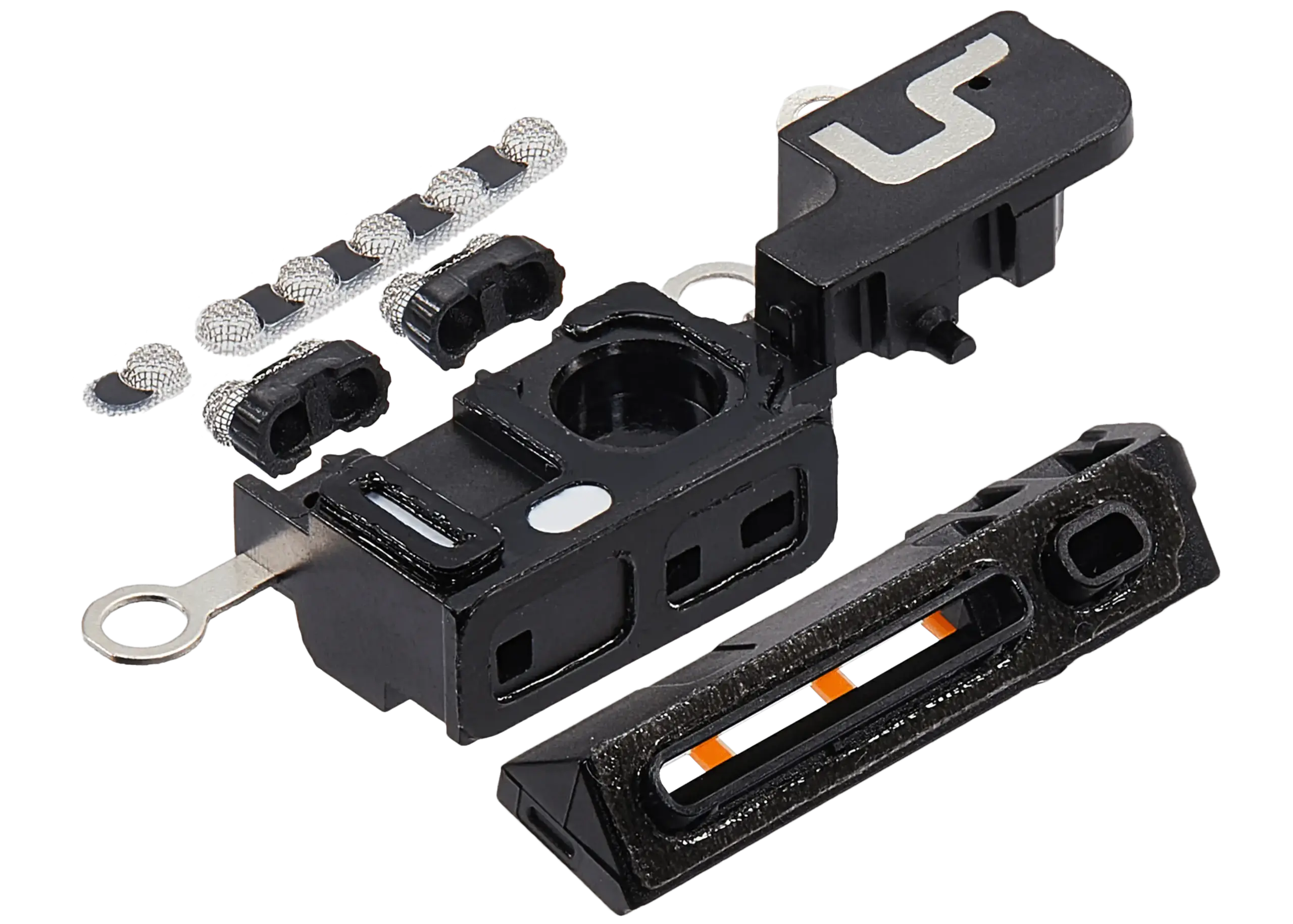 Loudspeaker / Mic Mesh For iPhone 16 Plus (White) (10 Pack) - Image 15